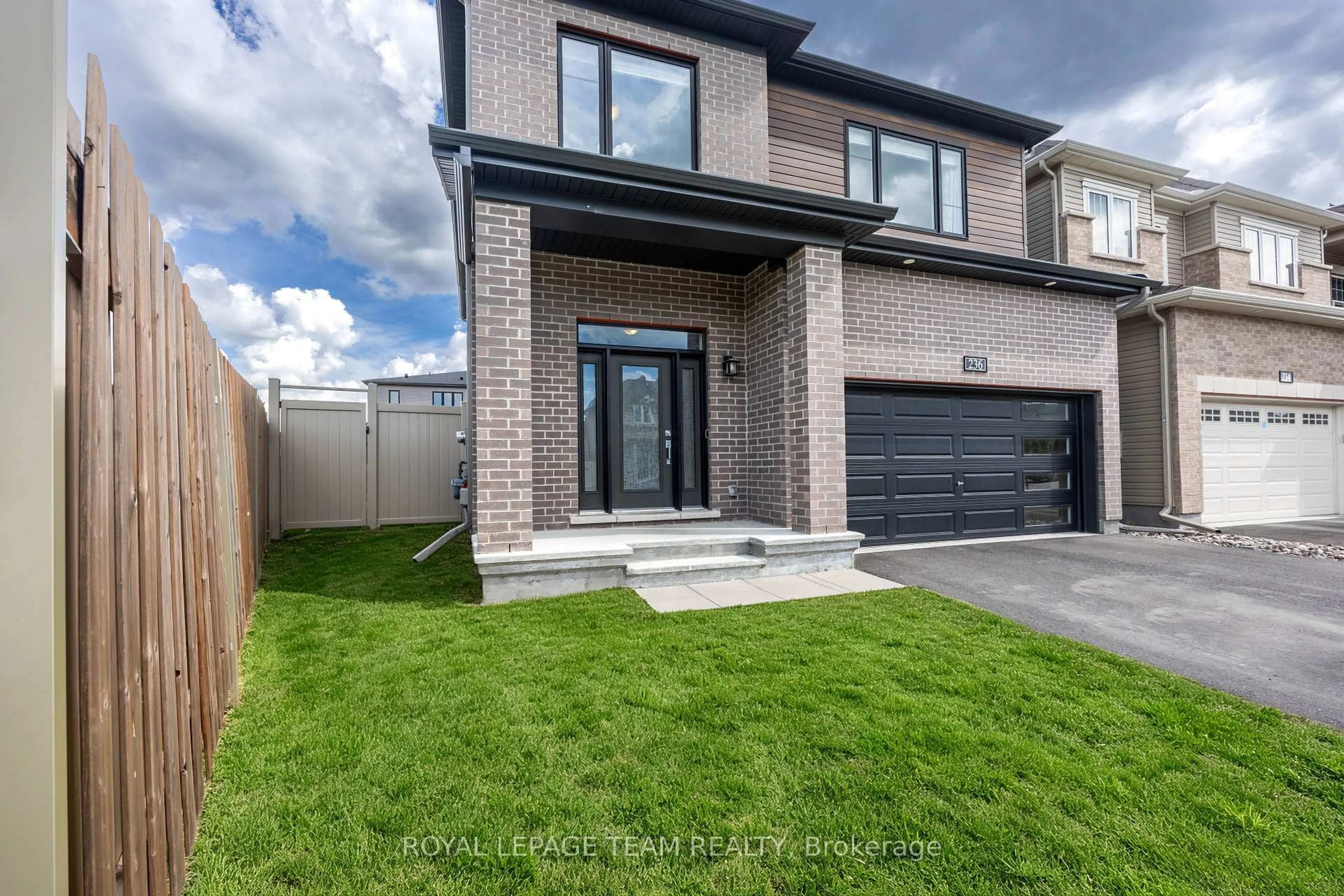 Home with brick exterior material, street for 236 Calvington Ave, Kanata Ontario K2T 0P9