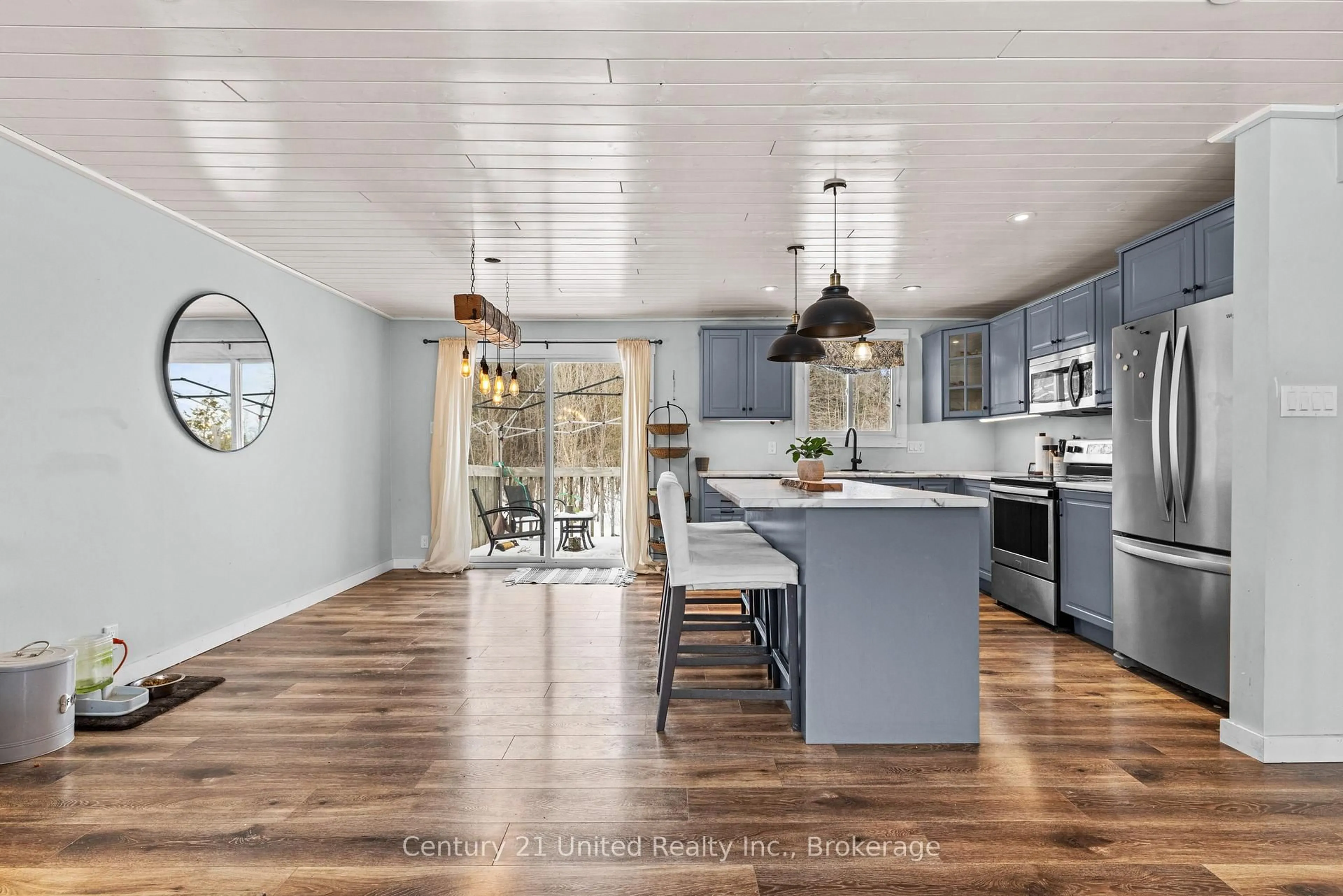 Open concept kitchen, unknown for 2234 Mccrackens Landing Rd, Douro-Dummer Ontario K0L 2H0