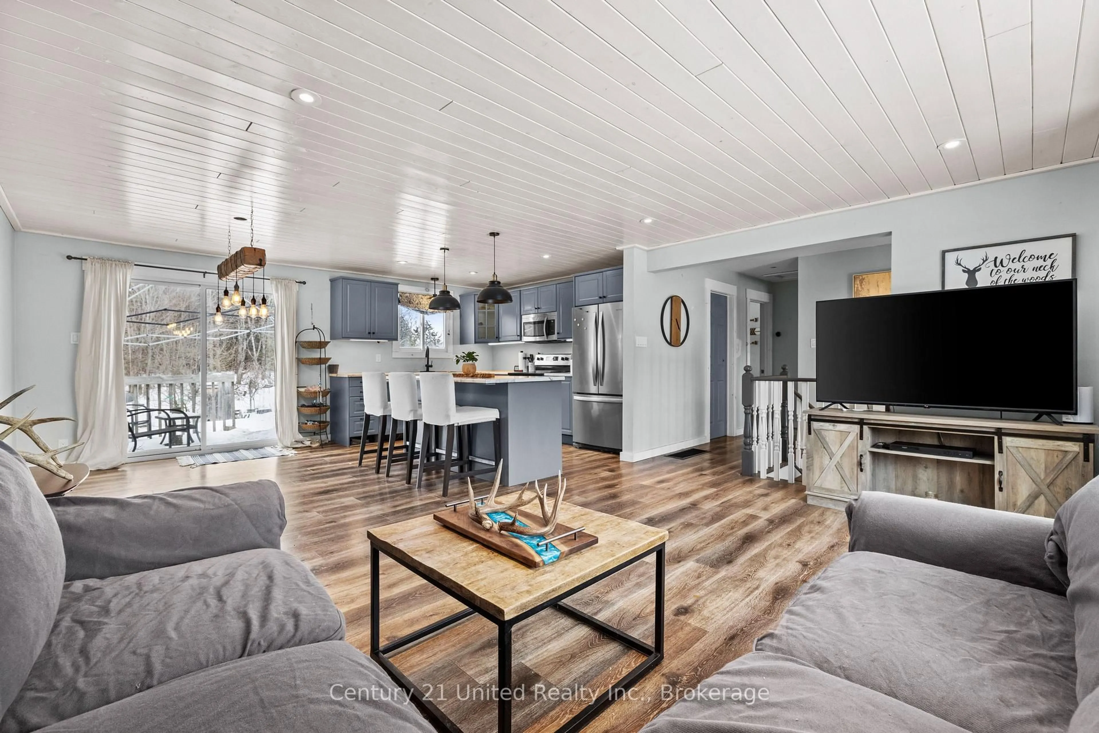 Open concept kitchen, unknown for 2234 Mccrackens Landing Rd, Douro-Dummer Ontario K0L 2H0