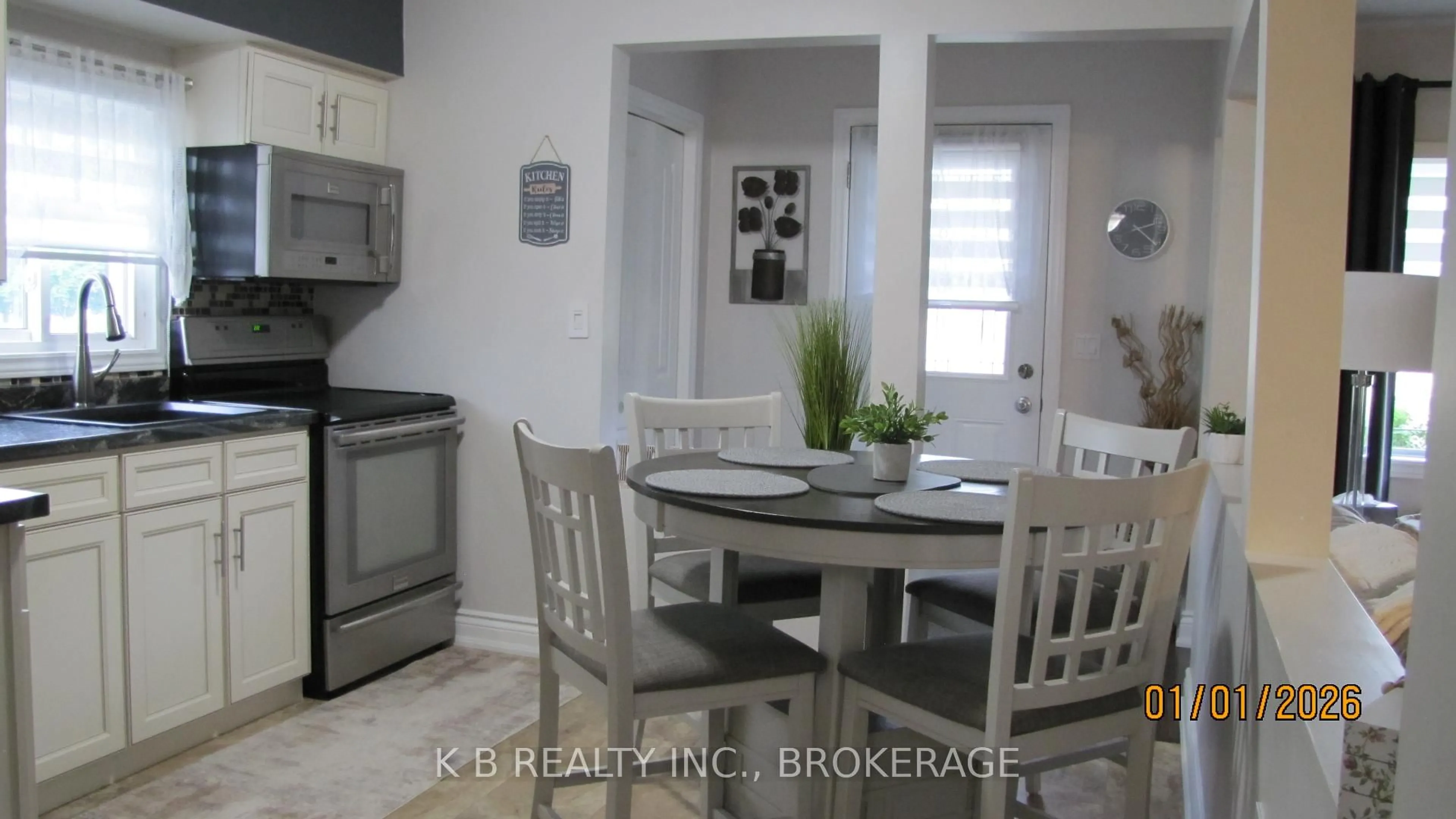Dining room, ceramic/tile floor for 581 Division St, Kingston Ontario K7K 4B7