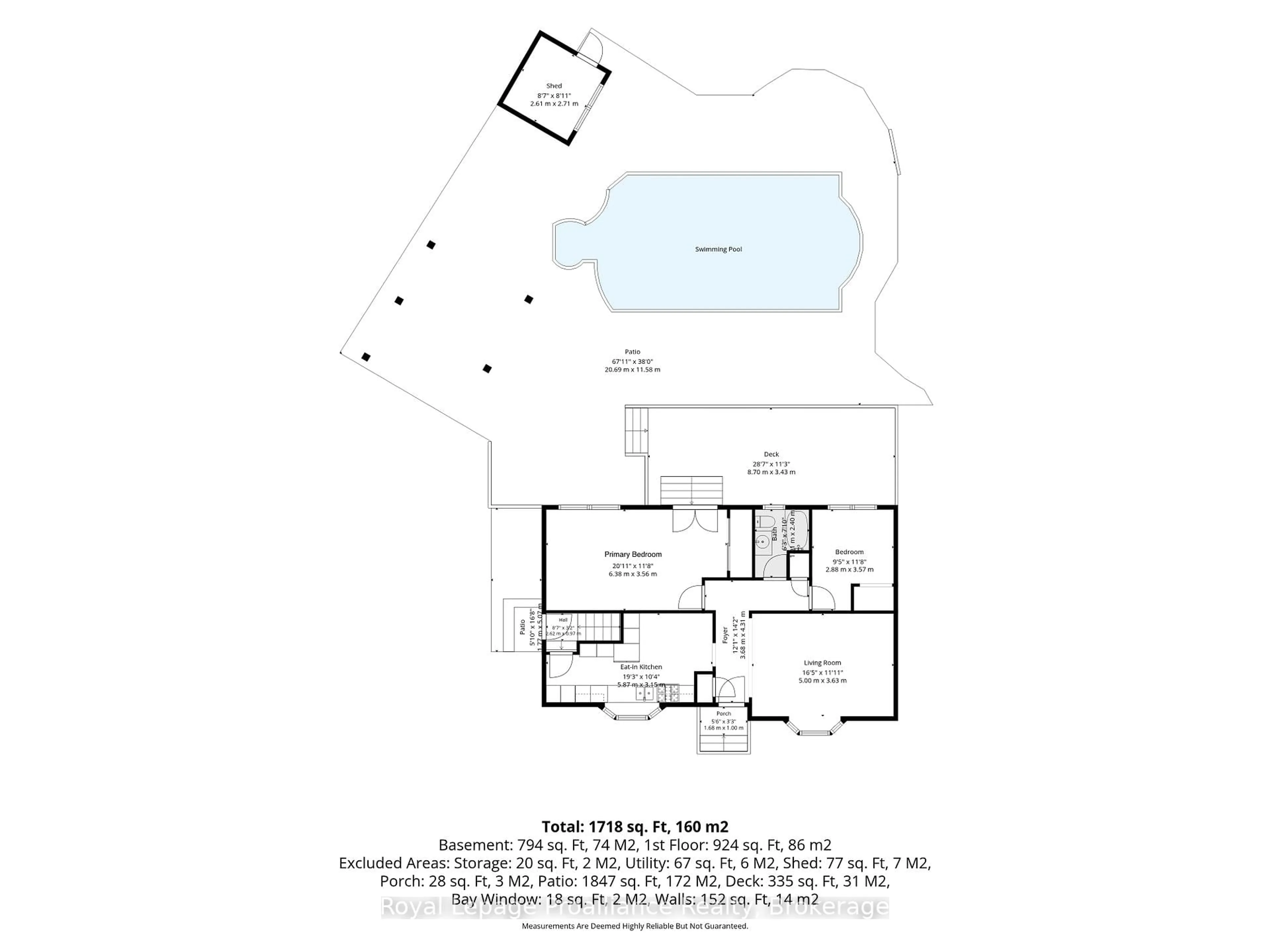 Floor plan for 951 D'Arcy St, Cobourg Ontario K9A 4B6