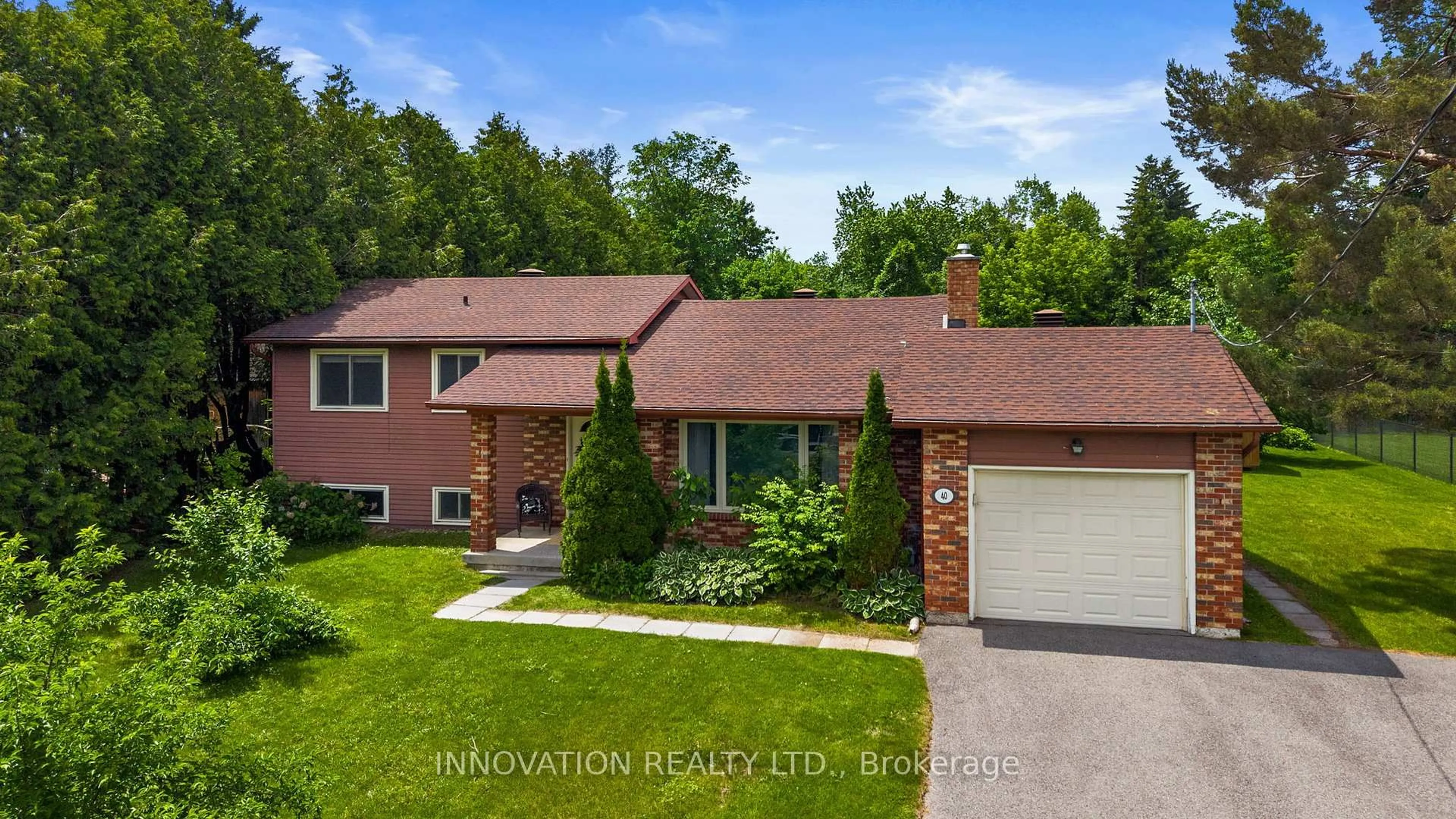 Home with brick exterior material, street for 40 Jonathan Pack St, Stittsville Ontario K2S 0R6