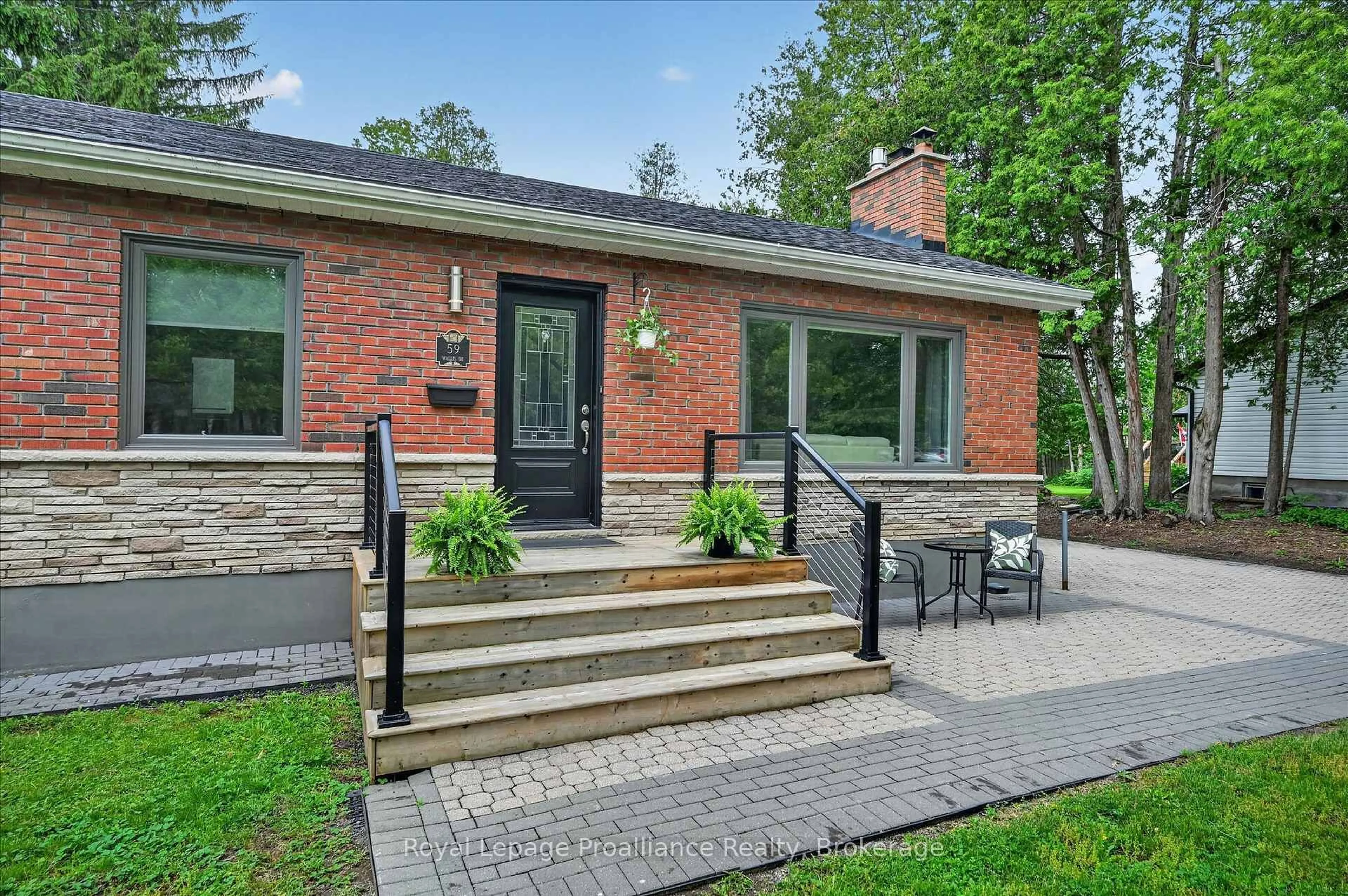 Home with brick exterior material, street for 59 Wallis Dr, Peterborough Ontario K9J 6B9
