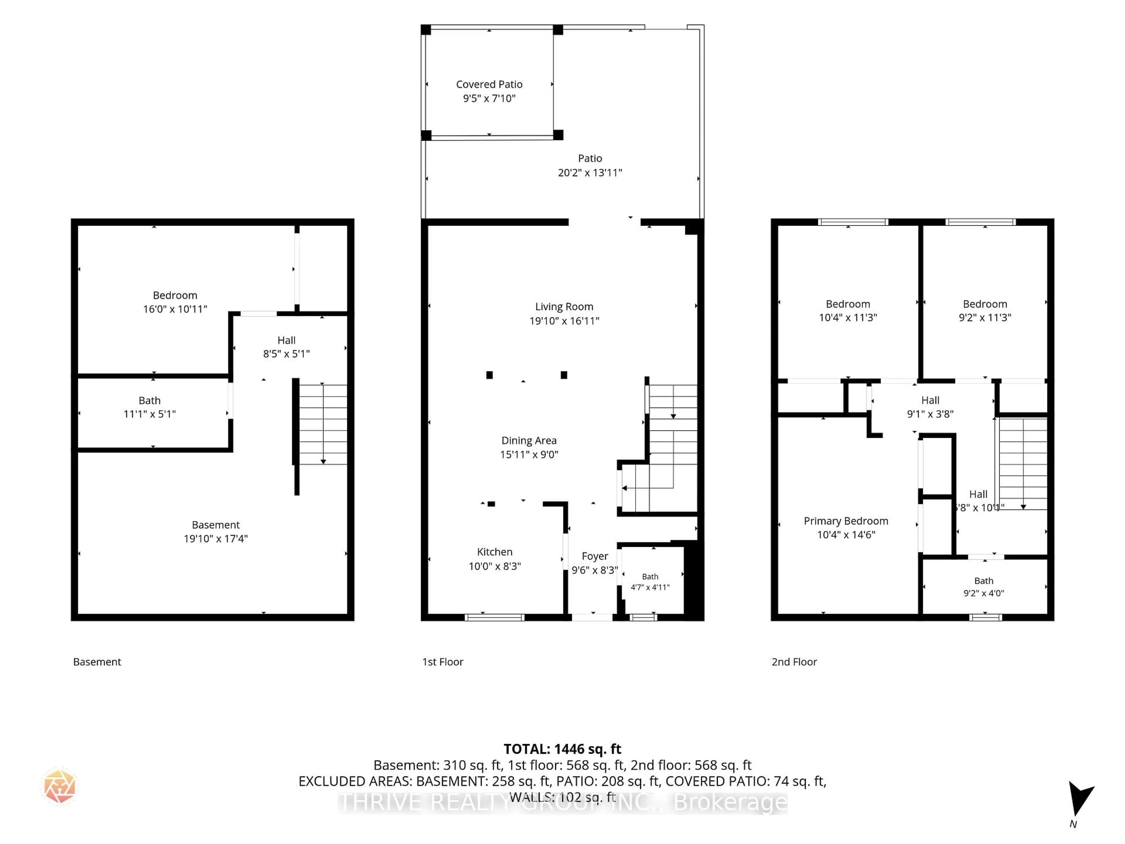 Floor plan for 1855 Aldersbrook St #12, London North Ontario N6G 4R7