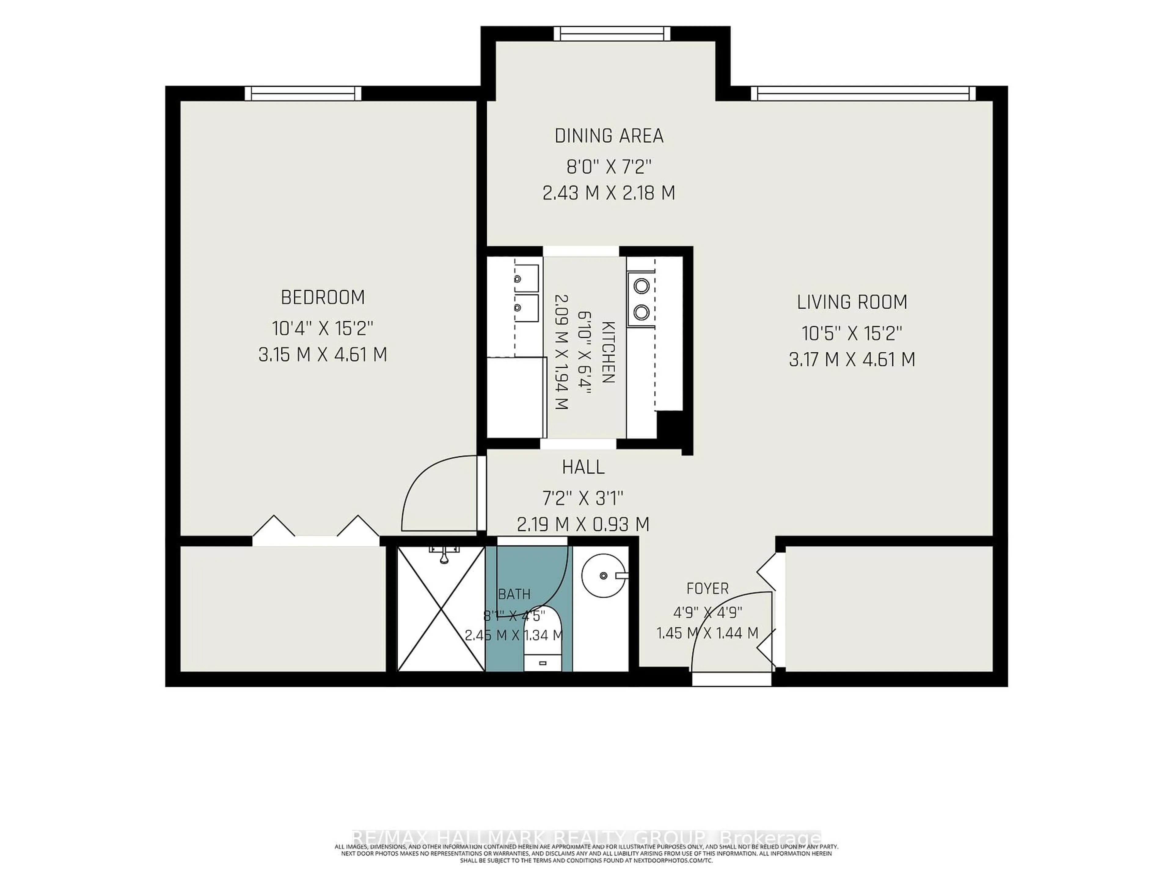 Floor plan for 2044 Arrowsmith Dr #106A, Ottawa Ontario K1J 7V8