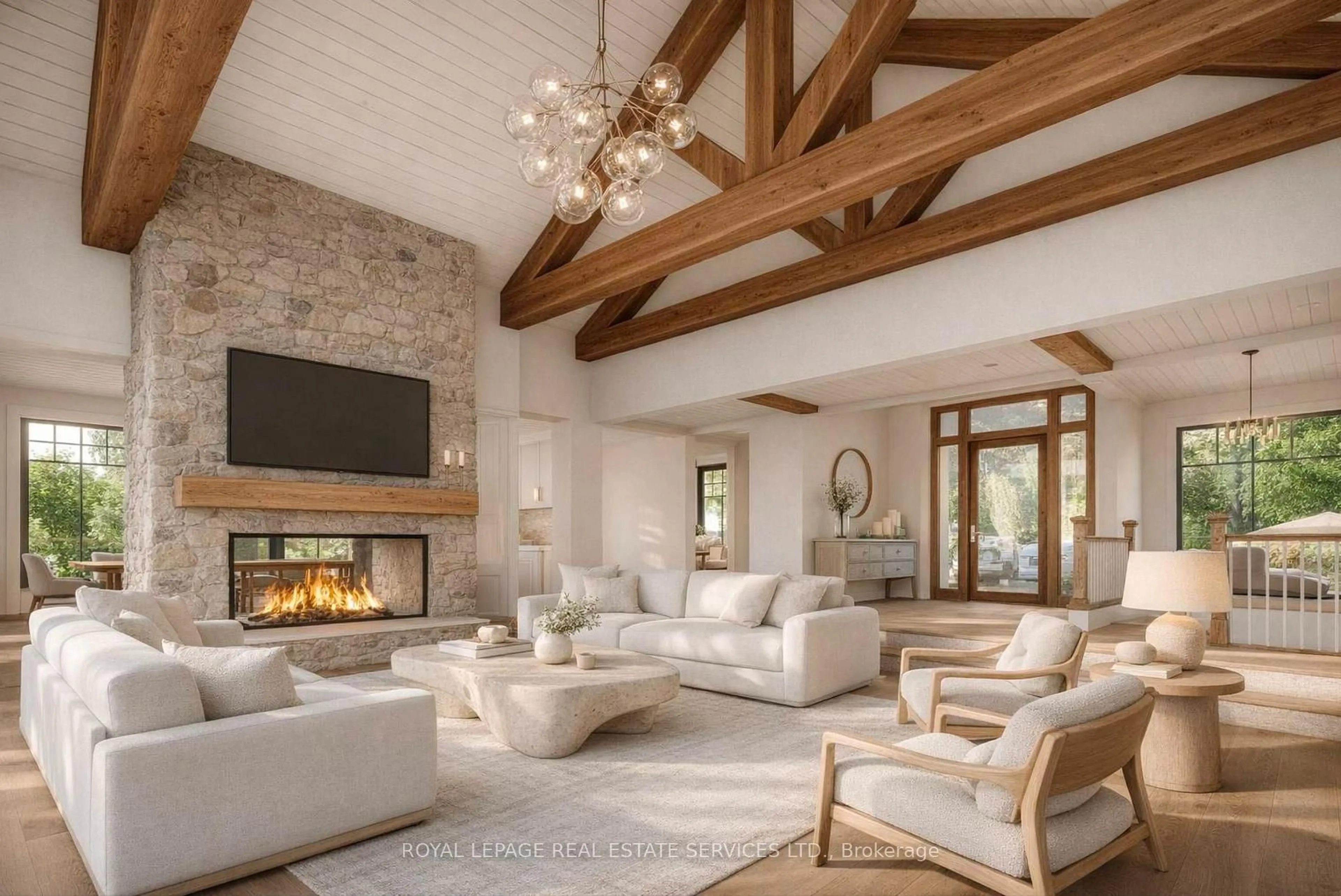 Living room with furniture, unknown for 1327-1329 WOODLAND Dr, Gravenhurst Ontario P1P 1R2