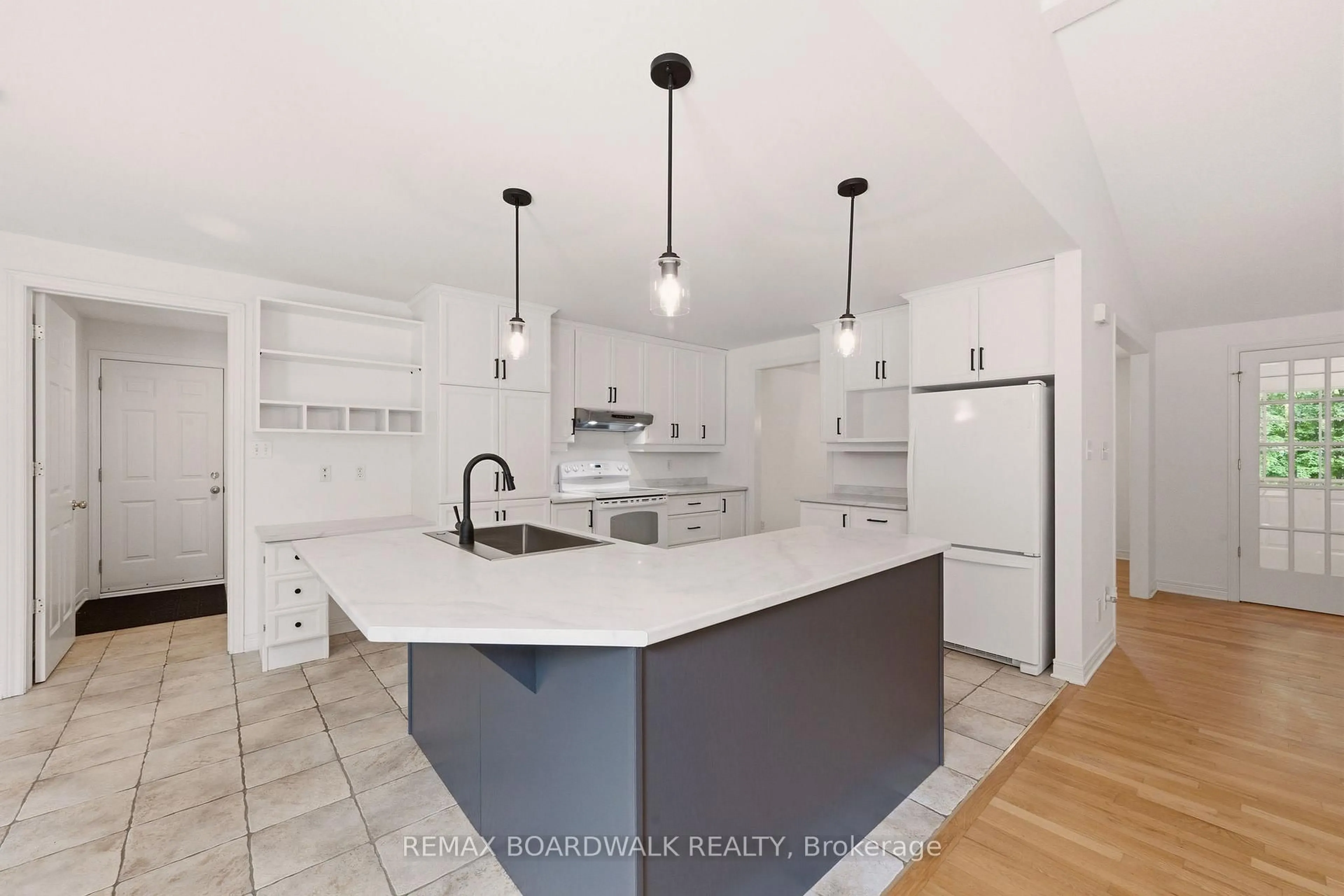 Open concept kitchen, ceramic/tile floor for 289 Timberwood Dr, Carleton Place Ontario K7C 3P2