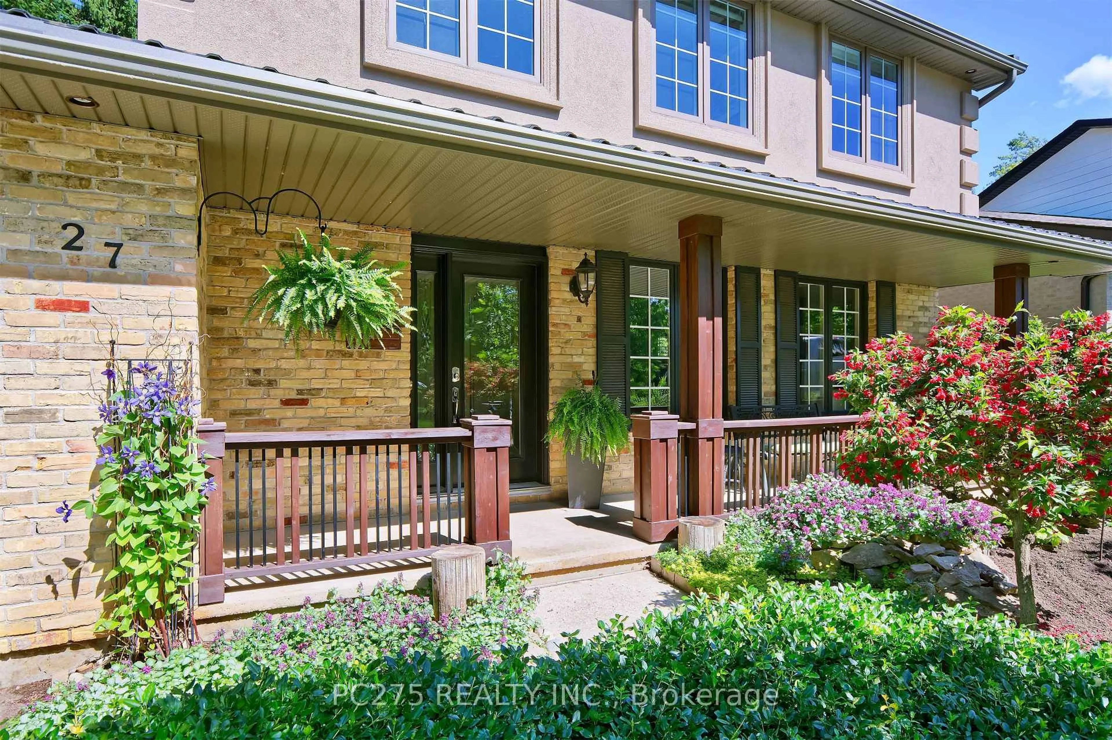 Home with brick exterior material, street for 27 Portal Cres, London North Ontario N5X 2E5