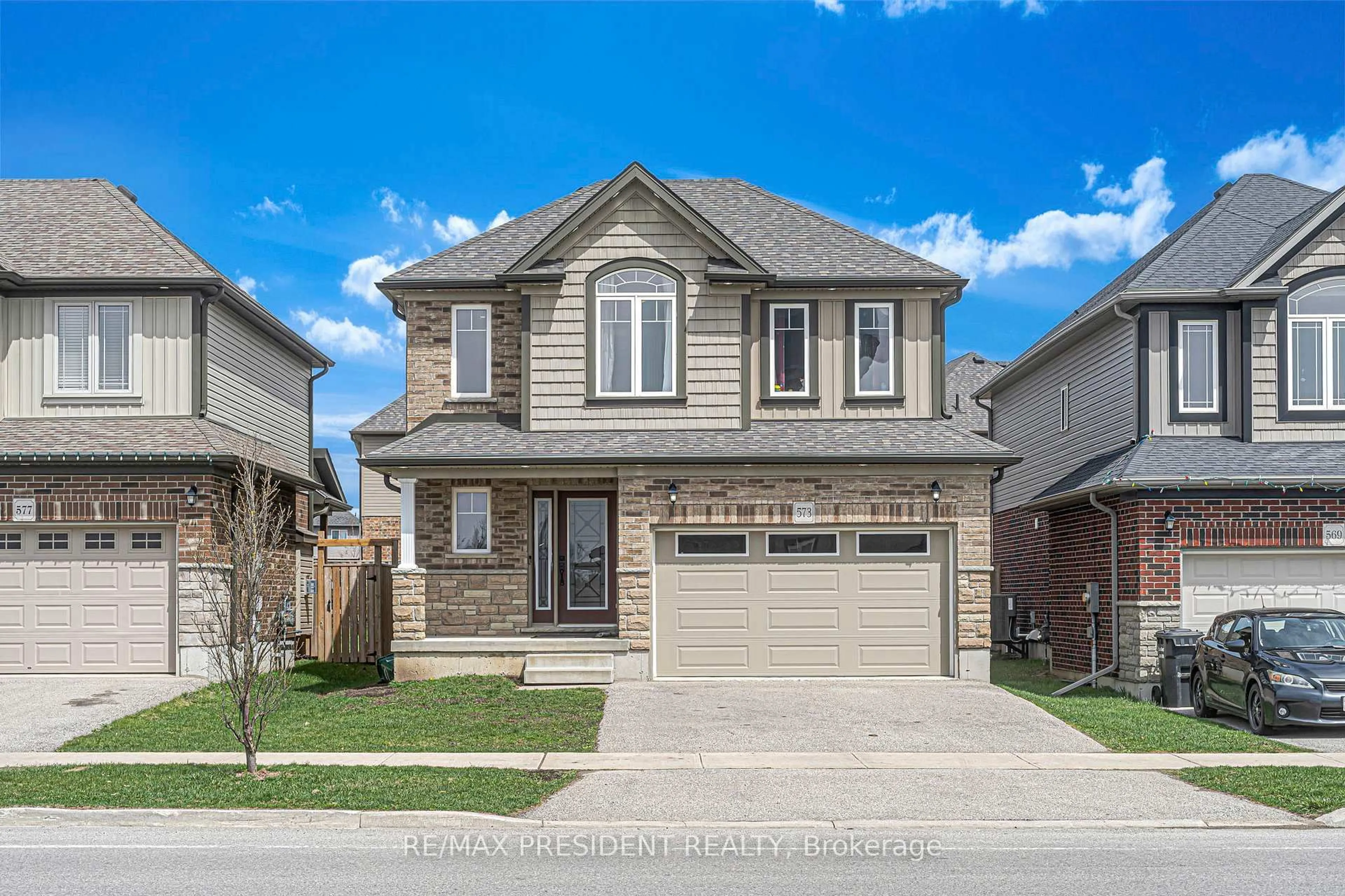 Home with brick exterior material, street for 573 Forman Ave, Stratford Ontario N5A 0B3