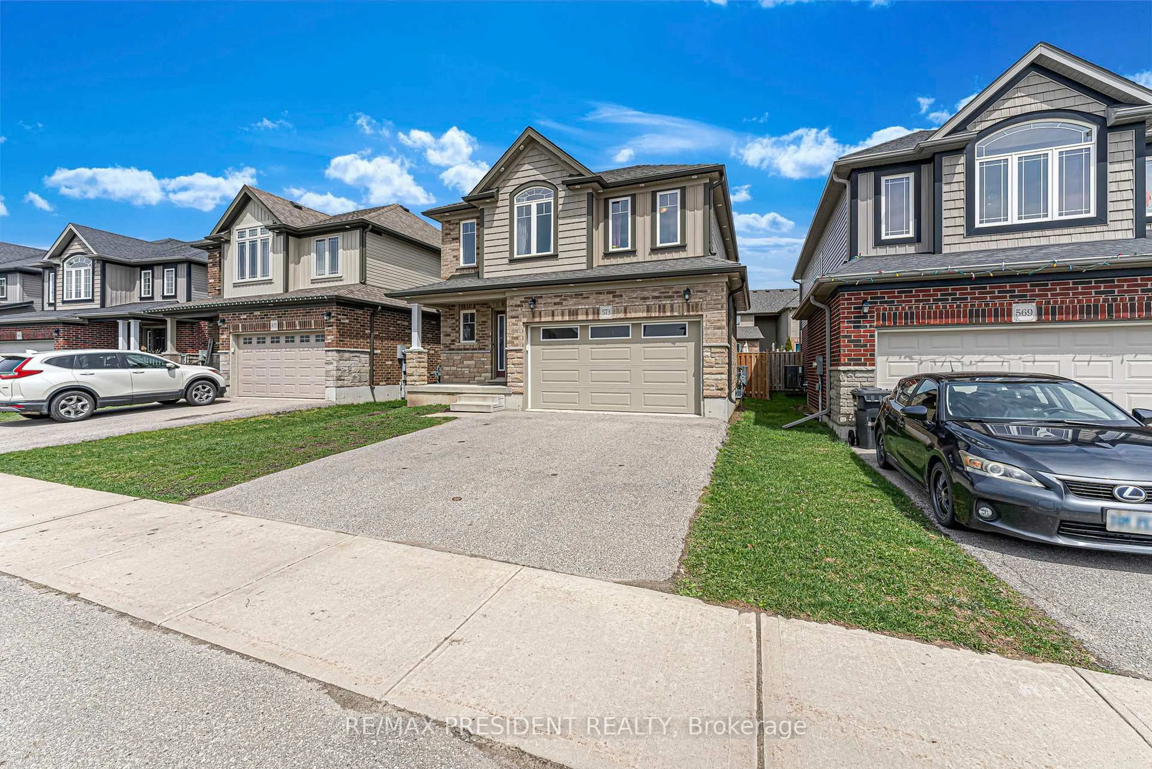 A pic from outside/outdoor area/front of a property/back of a property/a pic from drone, street for 573 Forman Ave, Stratford Ontario N5A 0B3