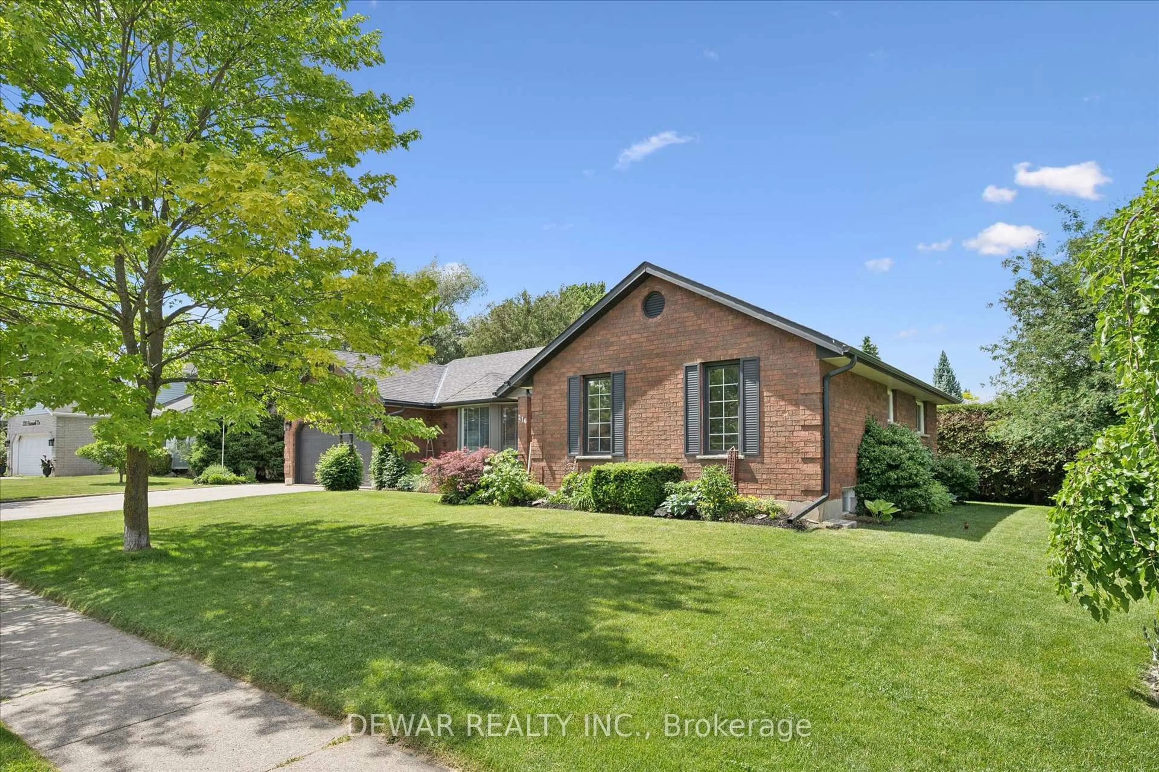 Home with brick exterior material, street for 216 Bismark Dr, Cambridge Ontario N1S 4Y5