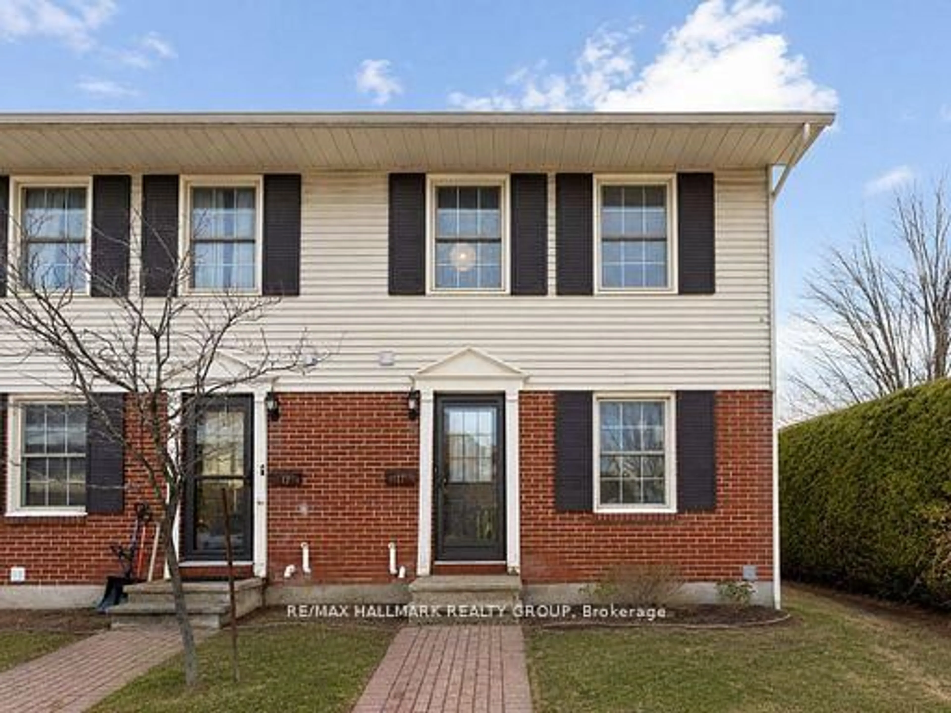 Home with brick exterior material, street for 1160 Shillington Ave #11, Ottawa Ontario K1Z 7Z4
