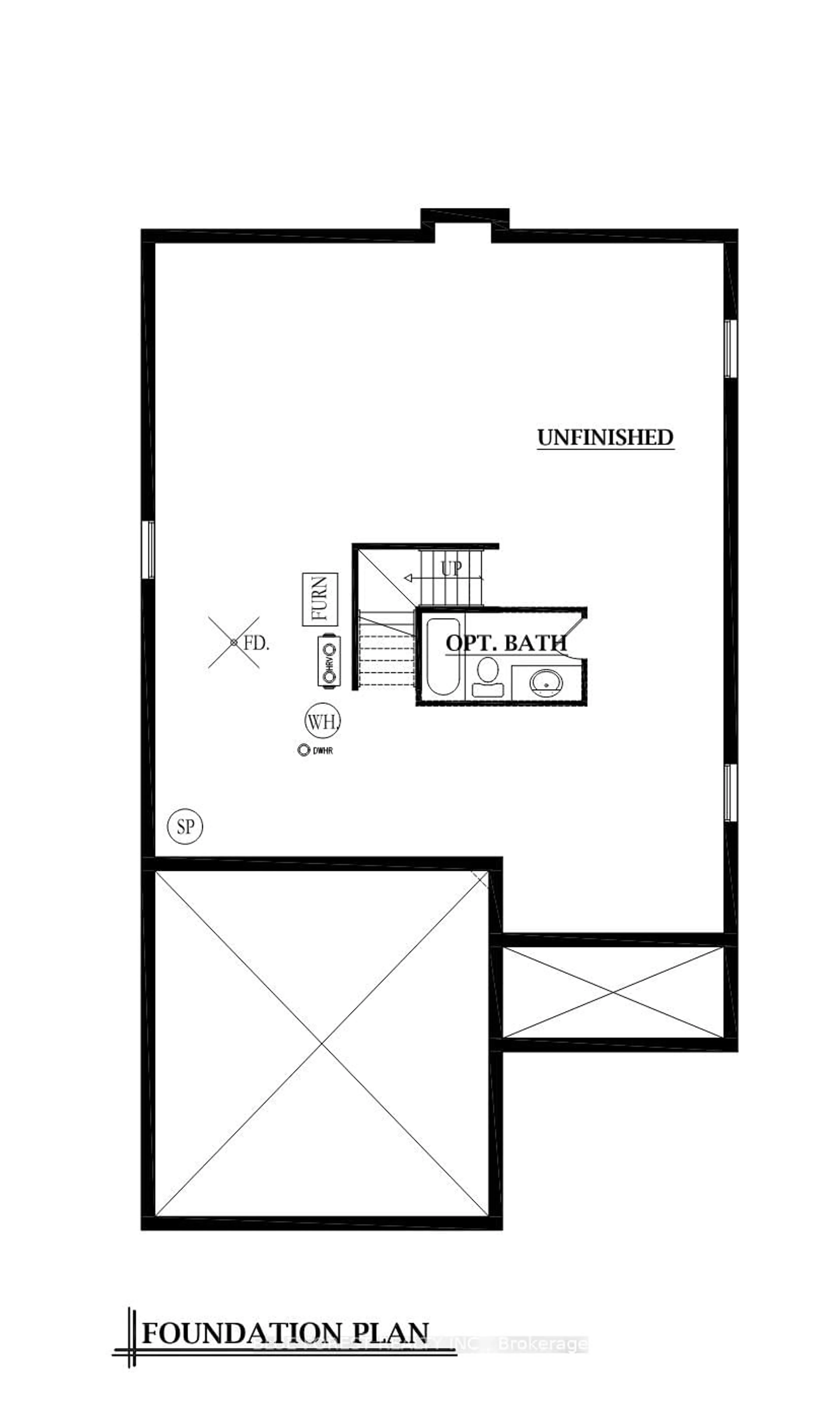 Floor plan for Lot 22 DEMELO Crt, Southwest Middlesex Ontario N0L 1M0