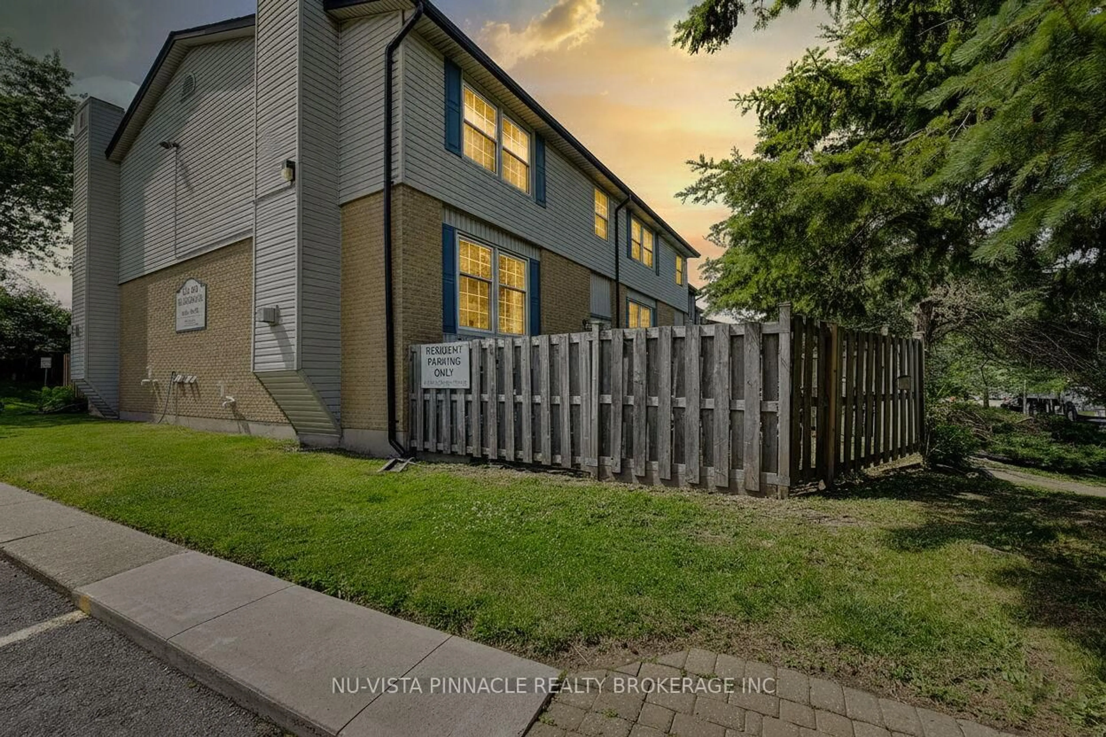 A pic from outside/outdoor area/front of a property/back of a property/a pic from drone, street for 631 Cranbrook Rd #26, London South Ontario N6K 2Y4