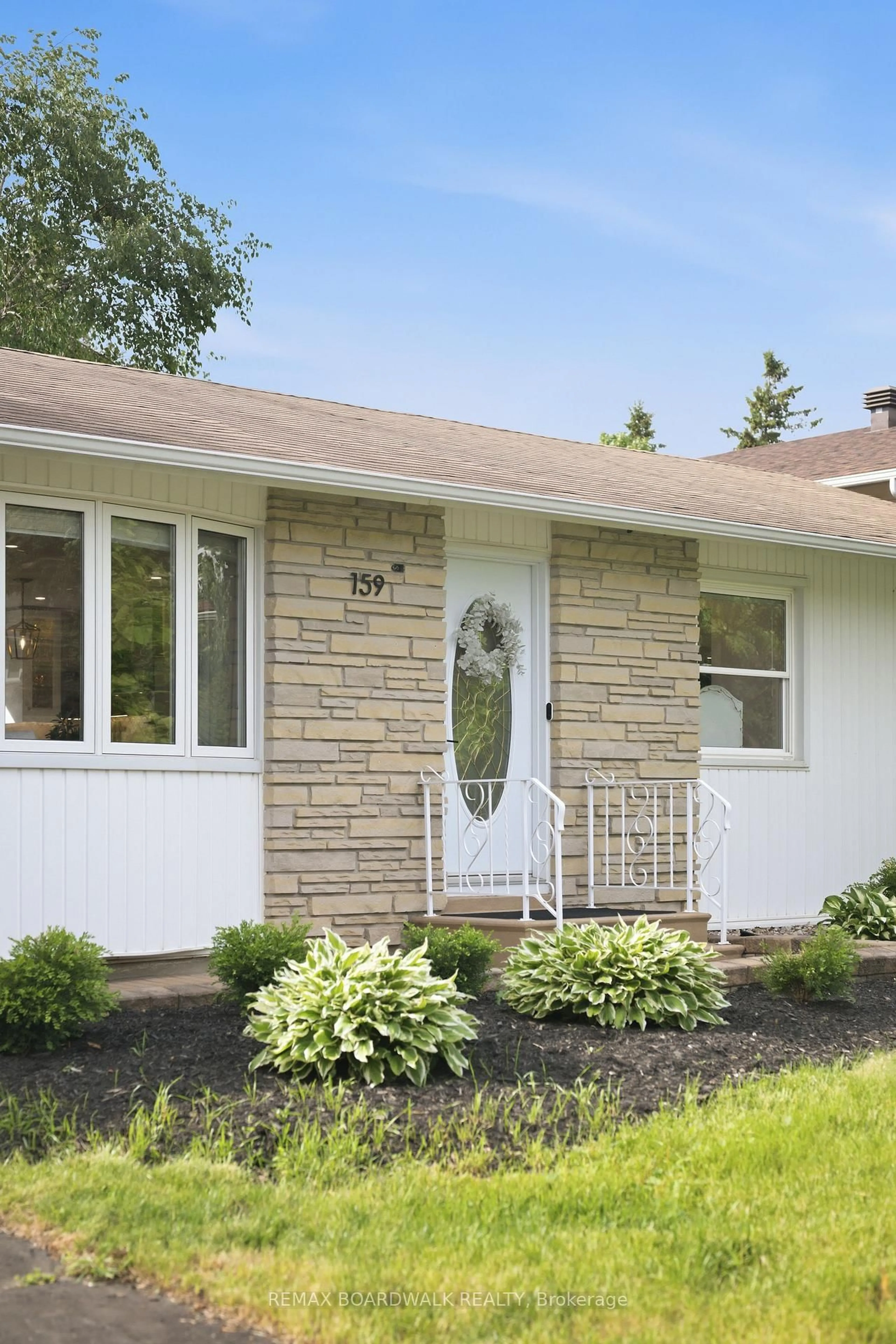 Home with vinyl exterior material, street for 159 Banning Rd, Ottawa Ontario K2L 1C5