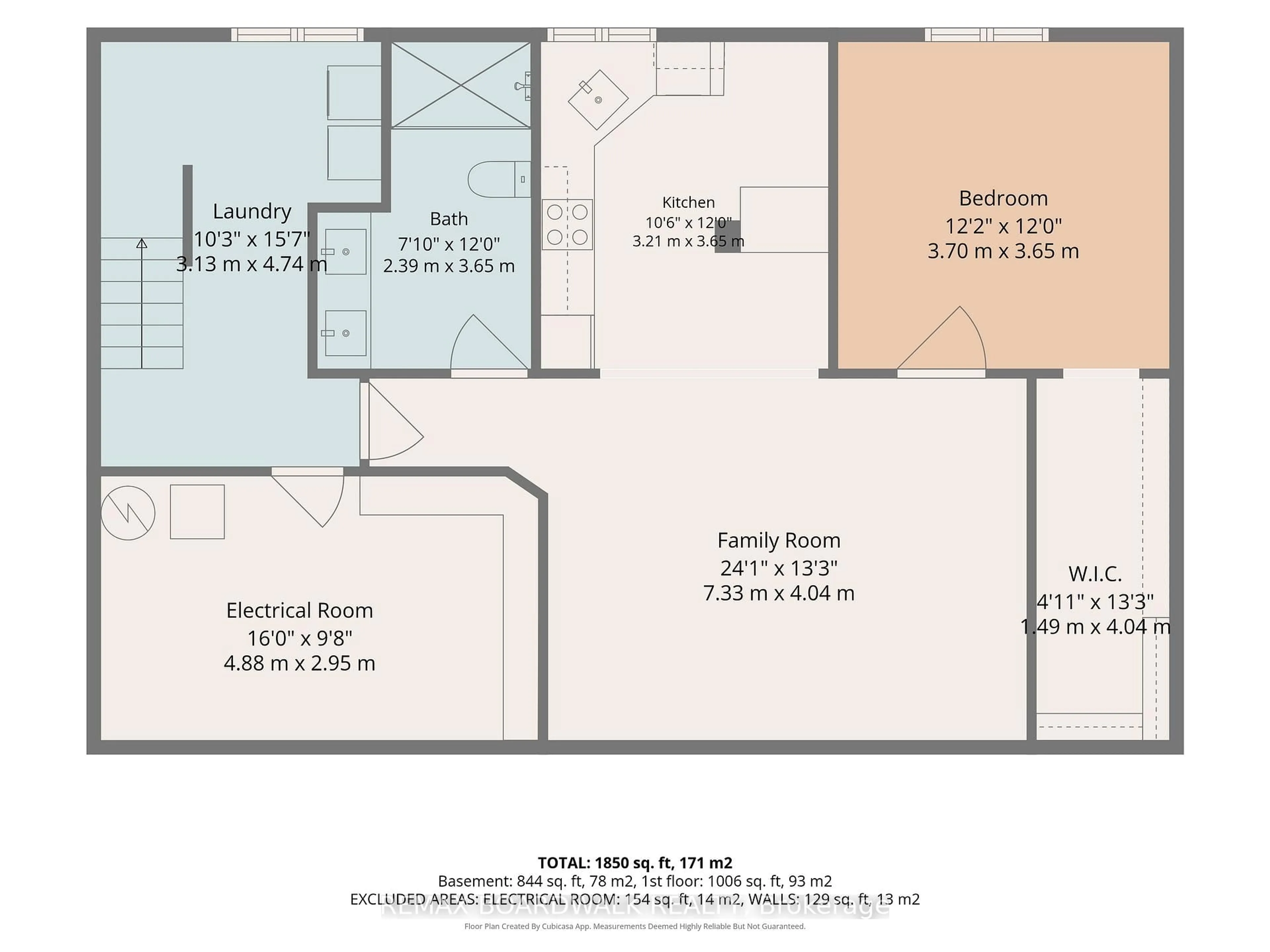 Floor plan for 159 Banning Rd, Ottawa Ontario K2L 1C5