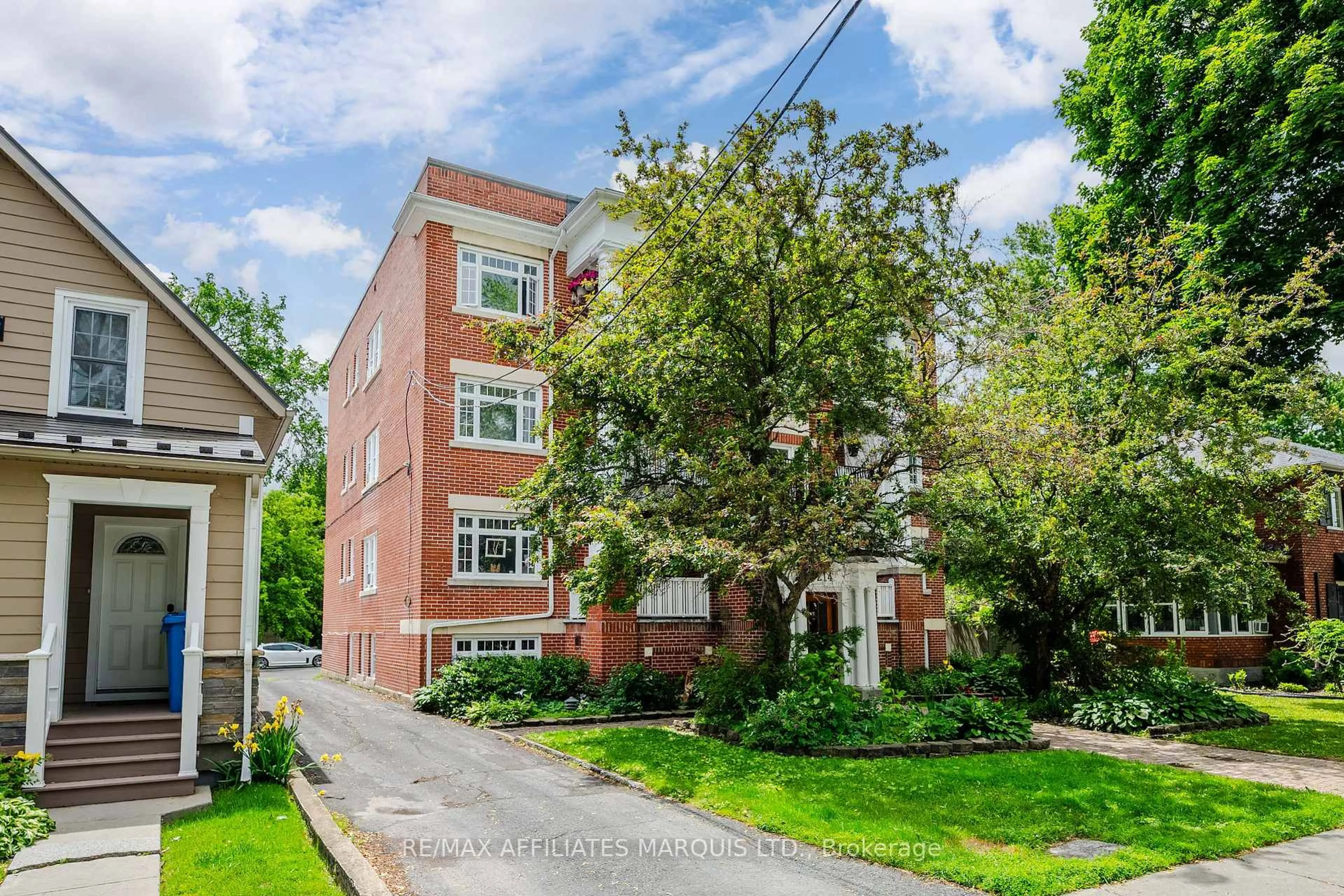 Home with brick exterior material, street for 214 Second St, Cornwall Ontario K6J 1G7