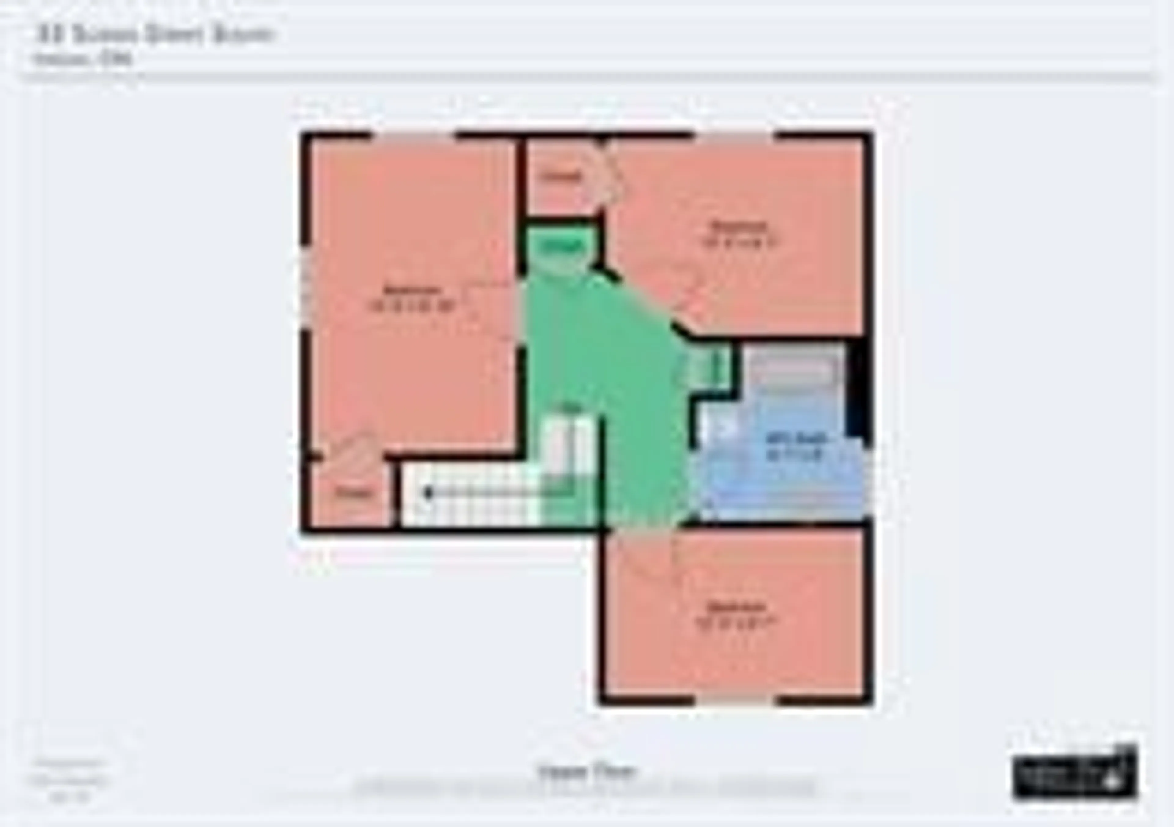 Floor plan for 33 Sussex St, Kawartha Lakes Ontario K9V 3E7