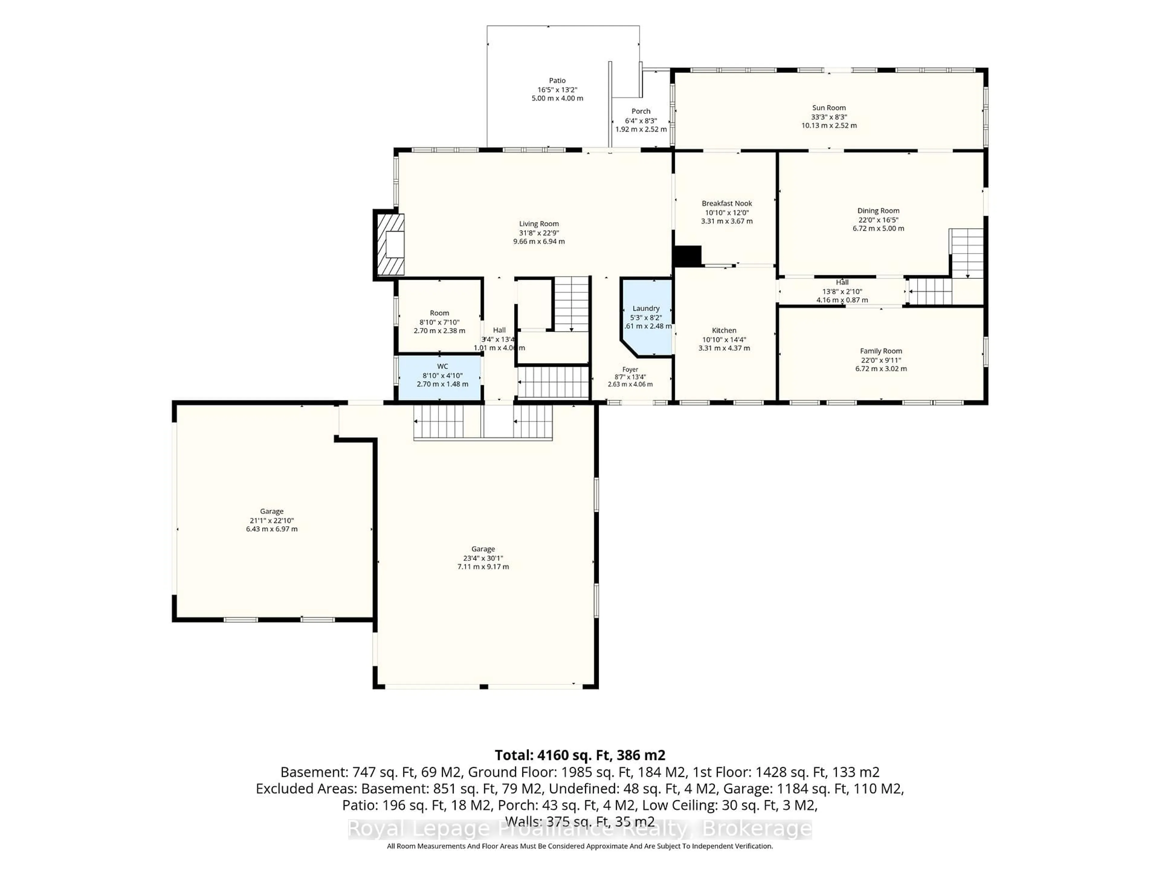 Floor plan for 67 Price St, Brighton Ontario K0K 1H0