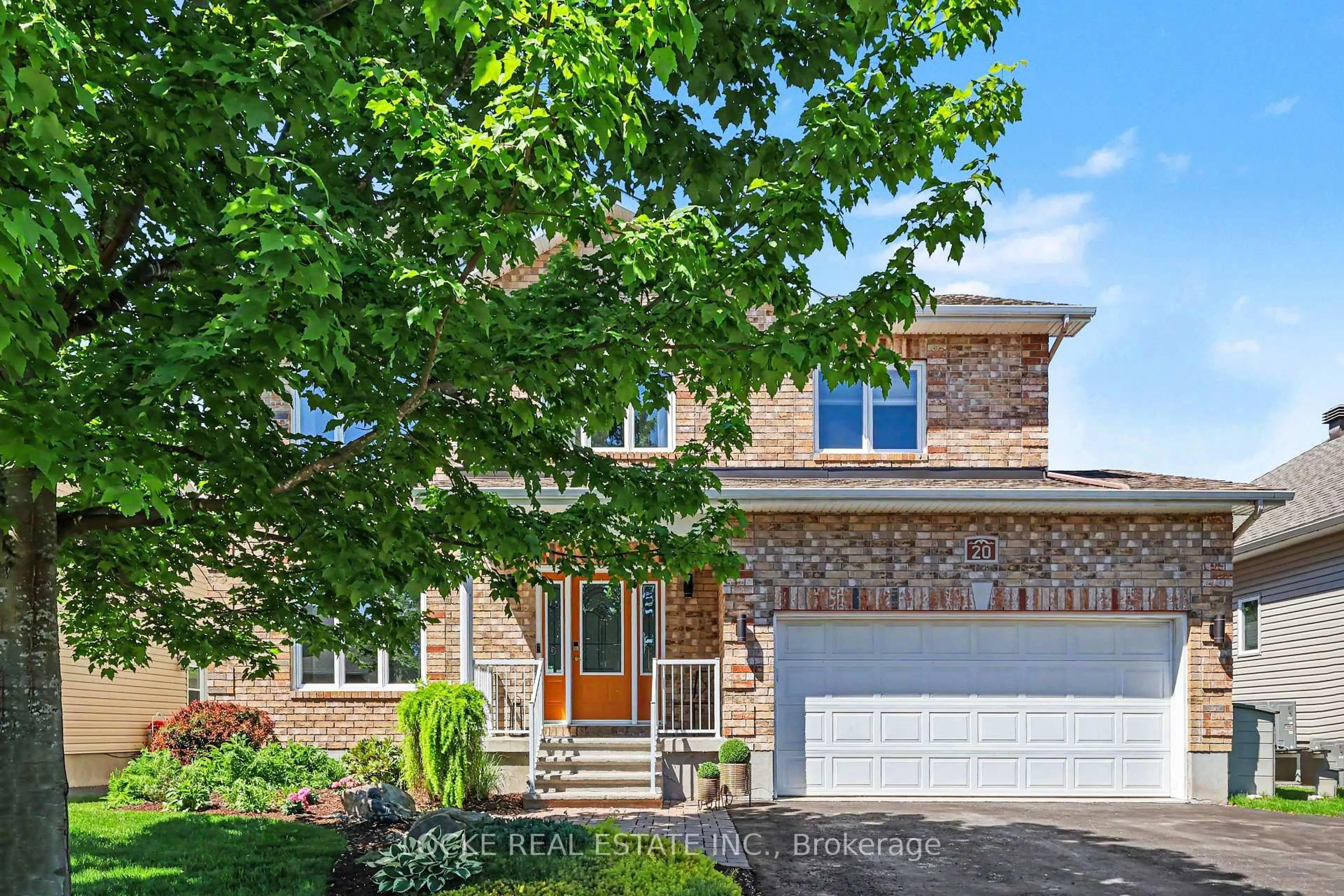 Home with brick exterior material, street for 20 Pebblemill Lane, Russell Ontario K4R 0A8