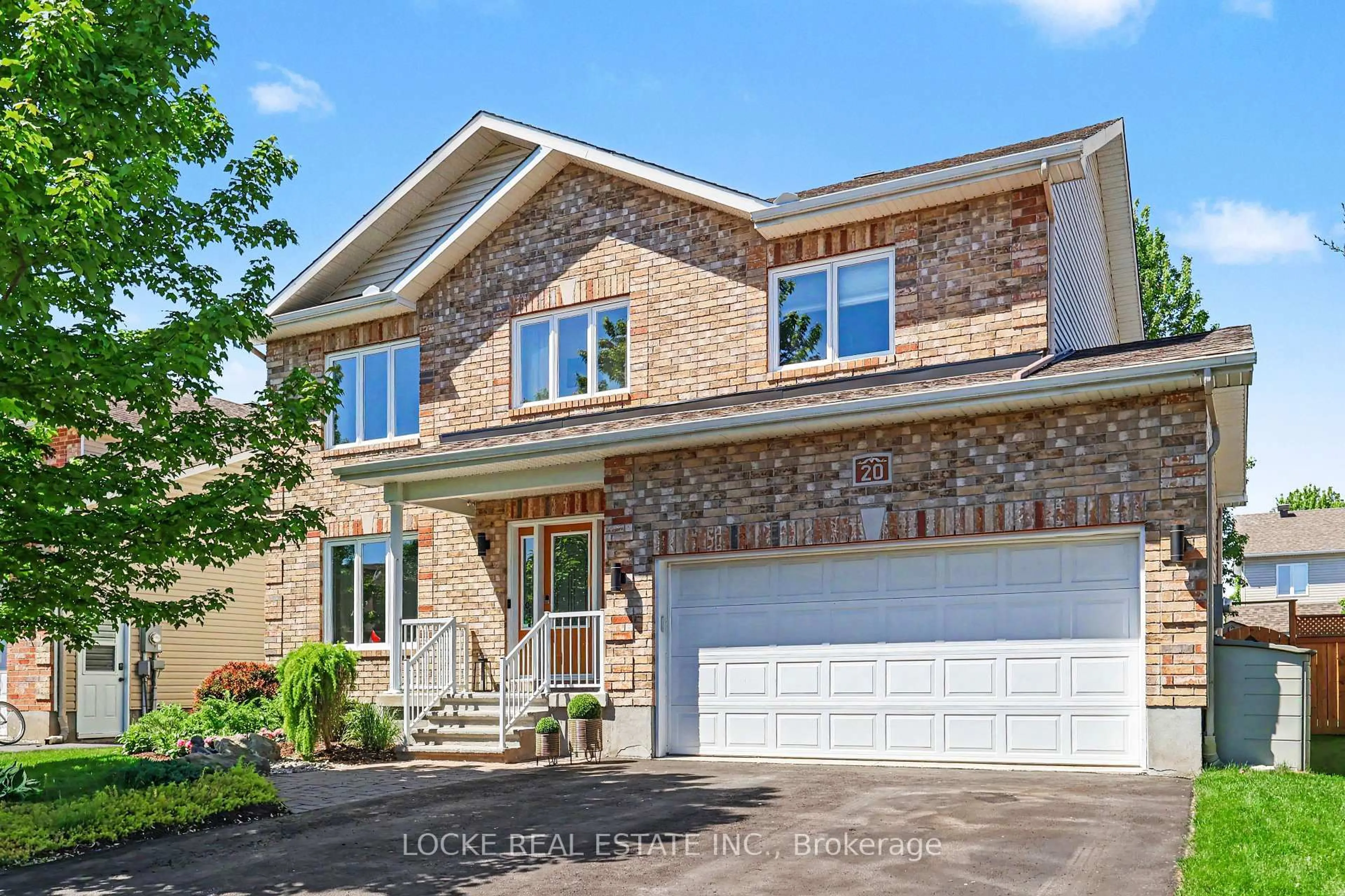 Home with brick exterior material, street for 20 Pebblemill Lane, Russell Ontario K4R 0A8