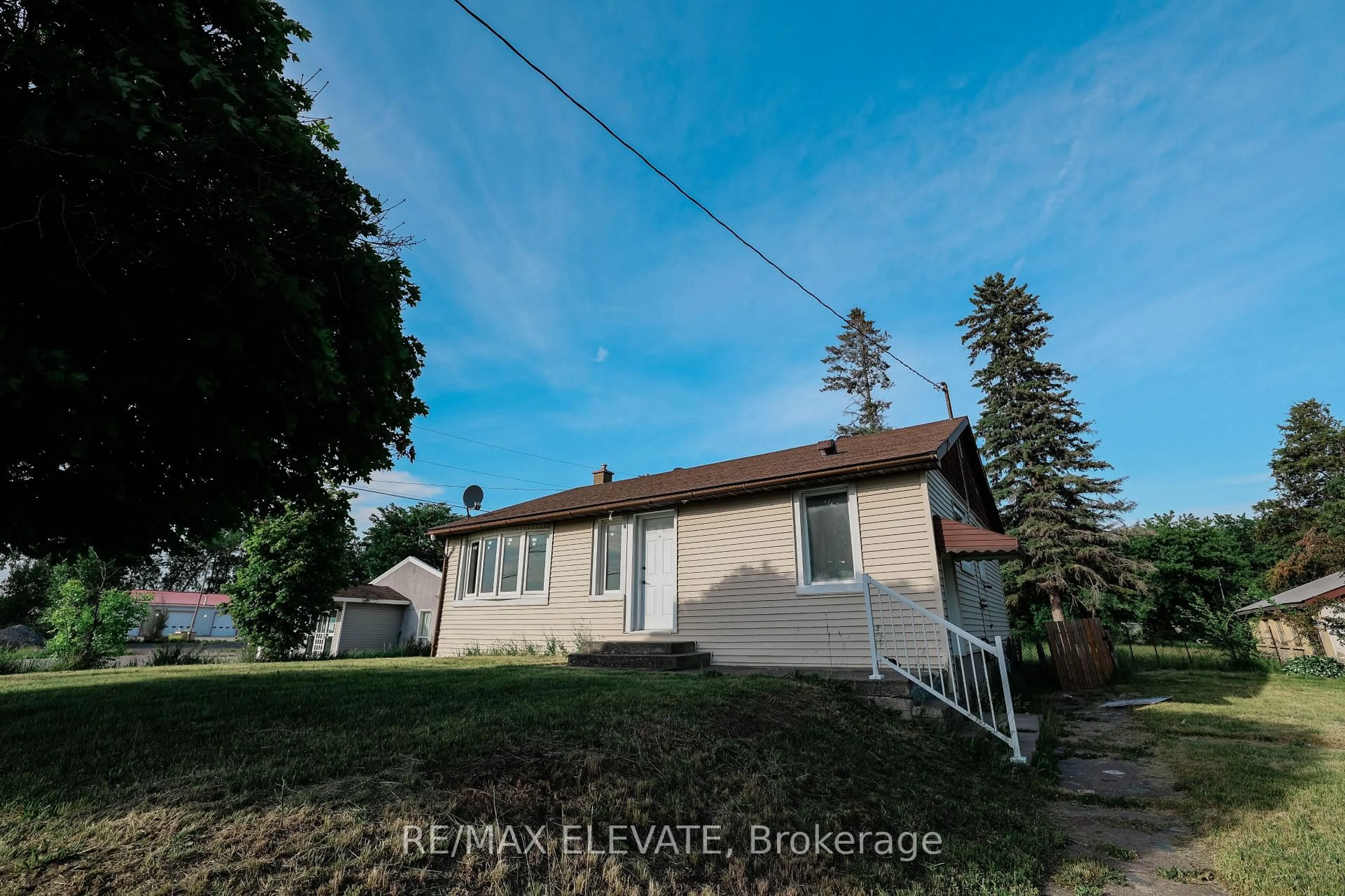 A pic from outside/outdoor area/front of a property/back of a property/a pic from drone, unknown for 106 Whites Rd, Quinte West Ontario K8V 5P5