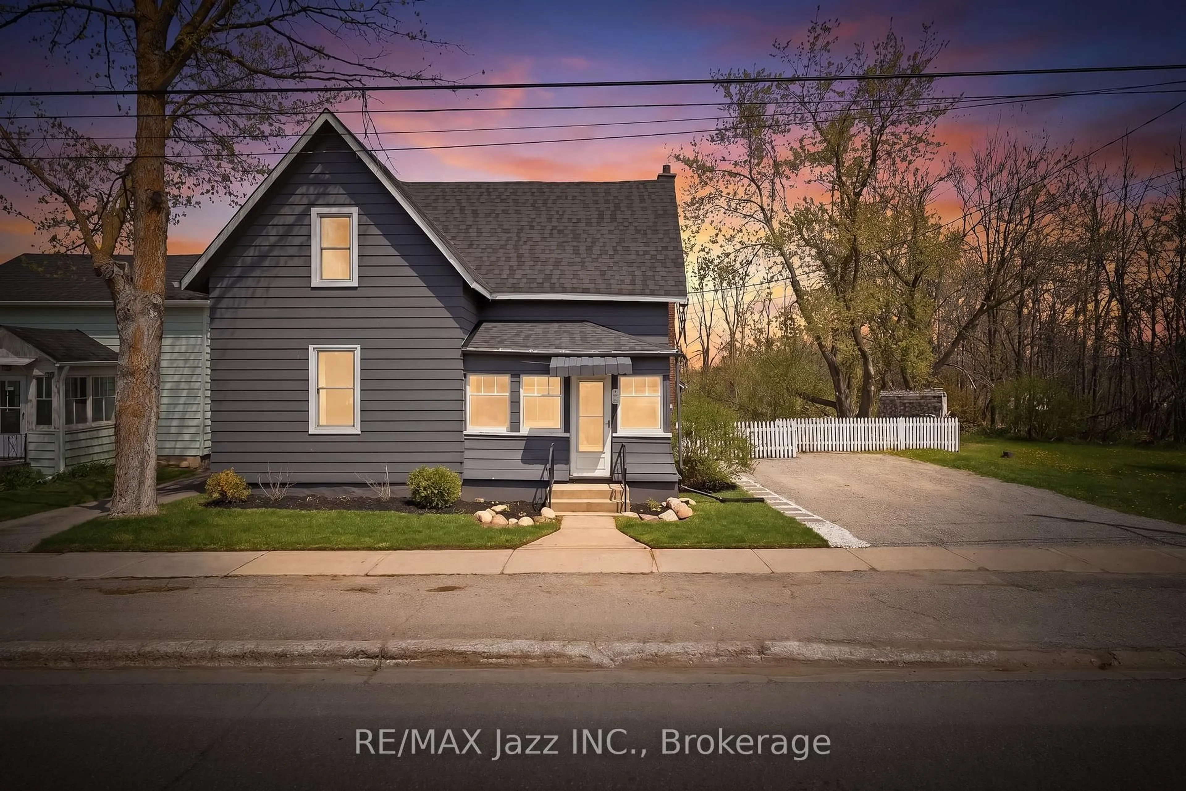 A pic from outside/outdoor area/front of a property/back of a property/a pic from drone, street for 430 Eldon Rd, Kawartha Lakes Ontario K0M 2C0