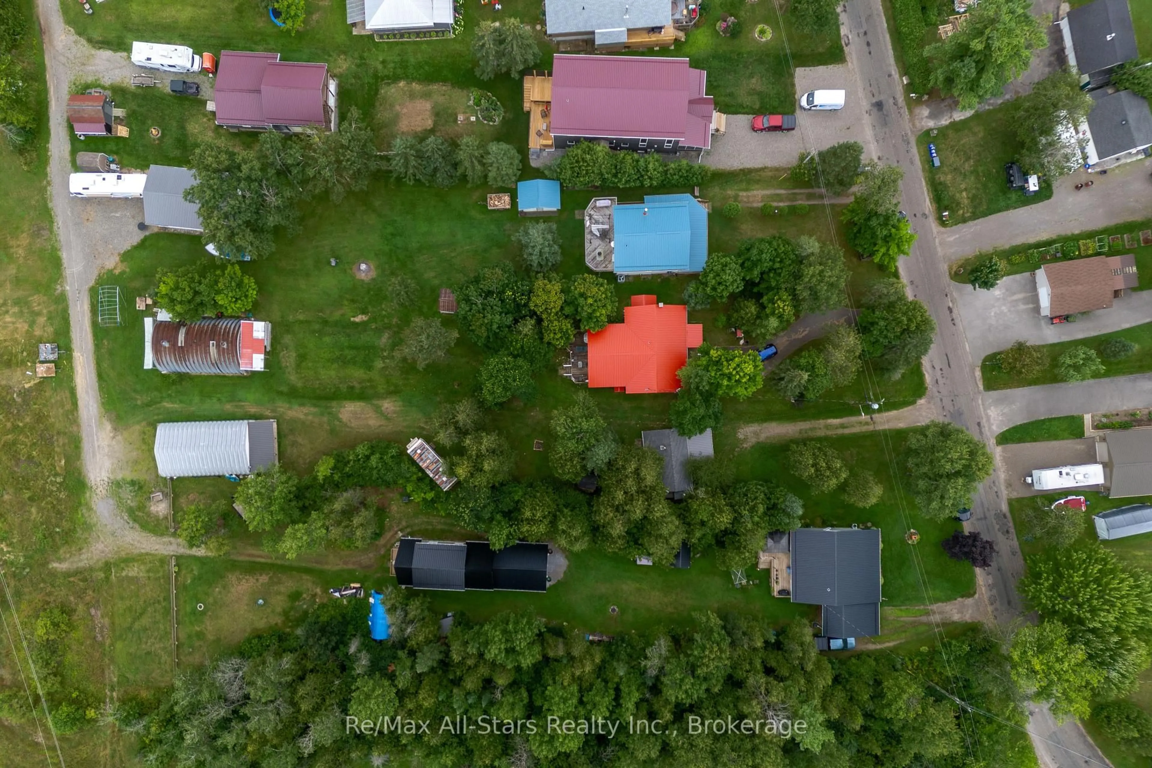 A pic from outside/outdoor area/front of a property/back of a property/a pic from drone, street for 93 Sturgeon Glen Rd, Kawartha Lakes Ontario K0M 1N0
