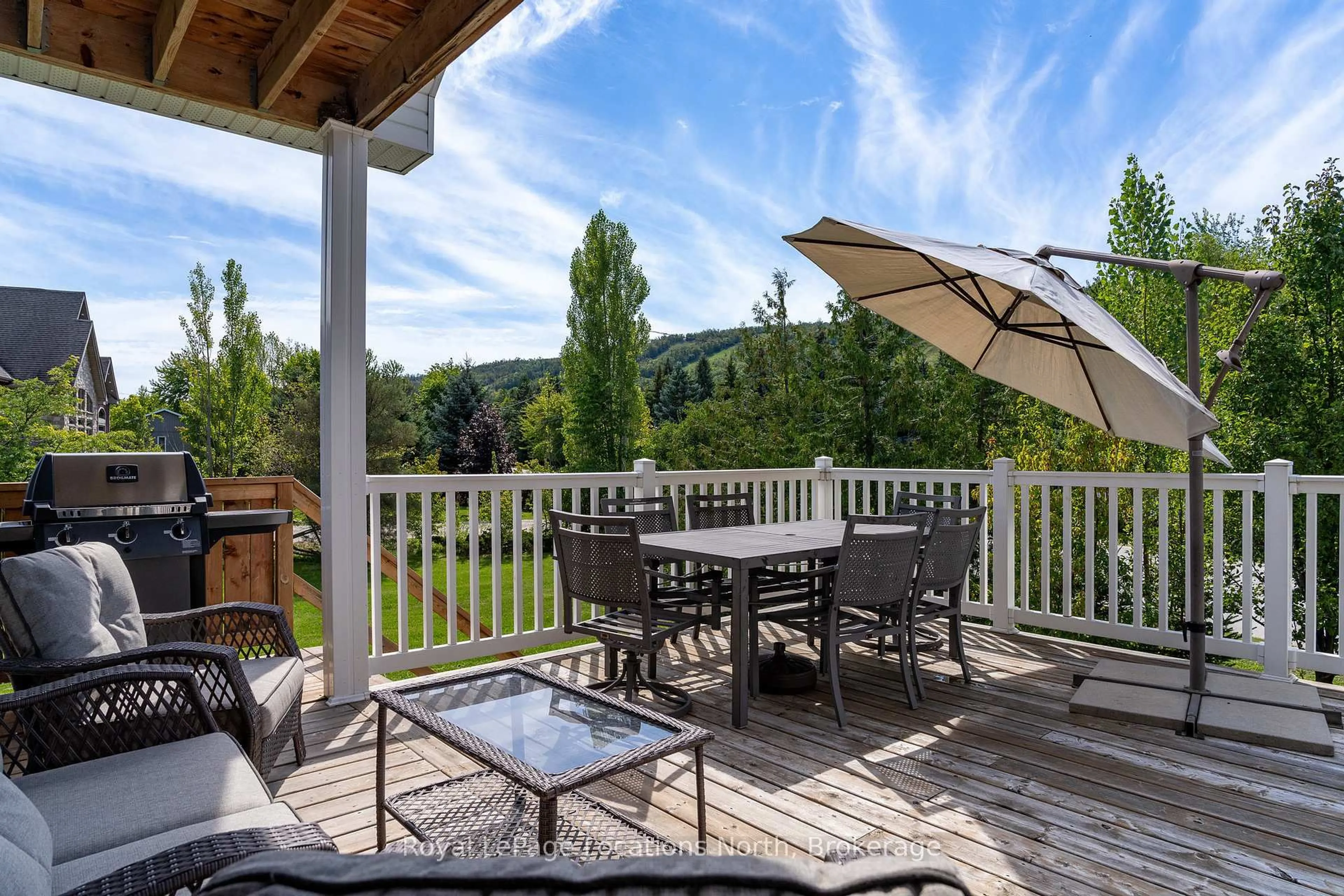 Patio, water/lake/river/ocean view for 796362 19 Grey Rd, Blue Mountains Ontario L9Y 0P4