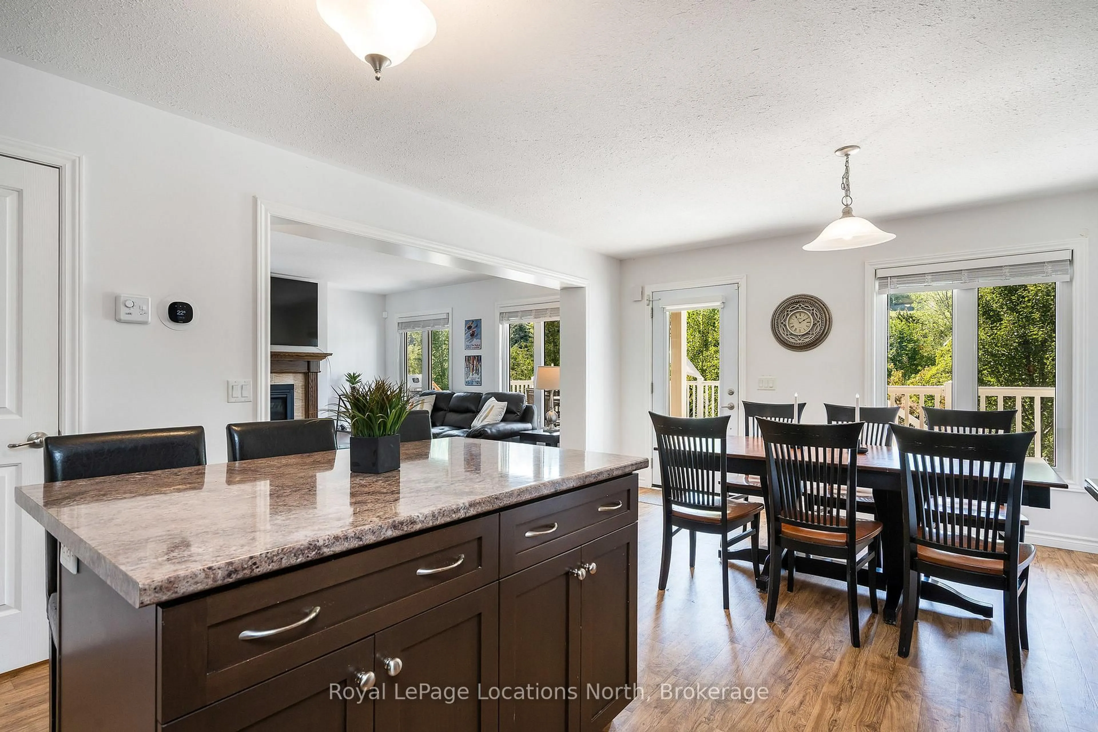 Open concept kitchen, ceramic/tile floor for 796362 19 Grey Rd, Blue Mountains Ontario L9Y 0P4