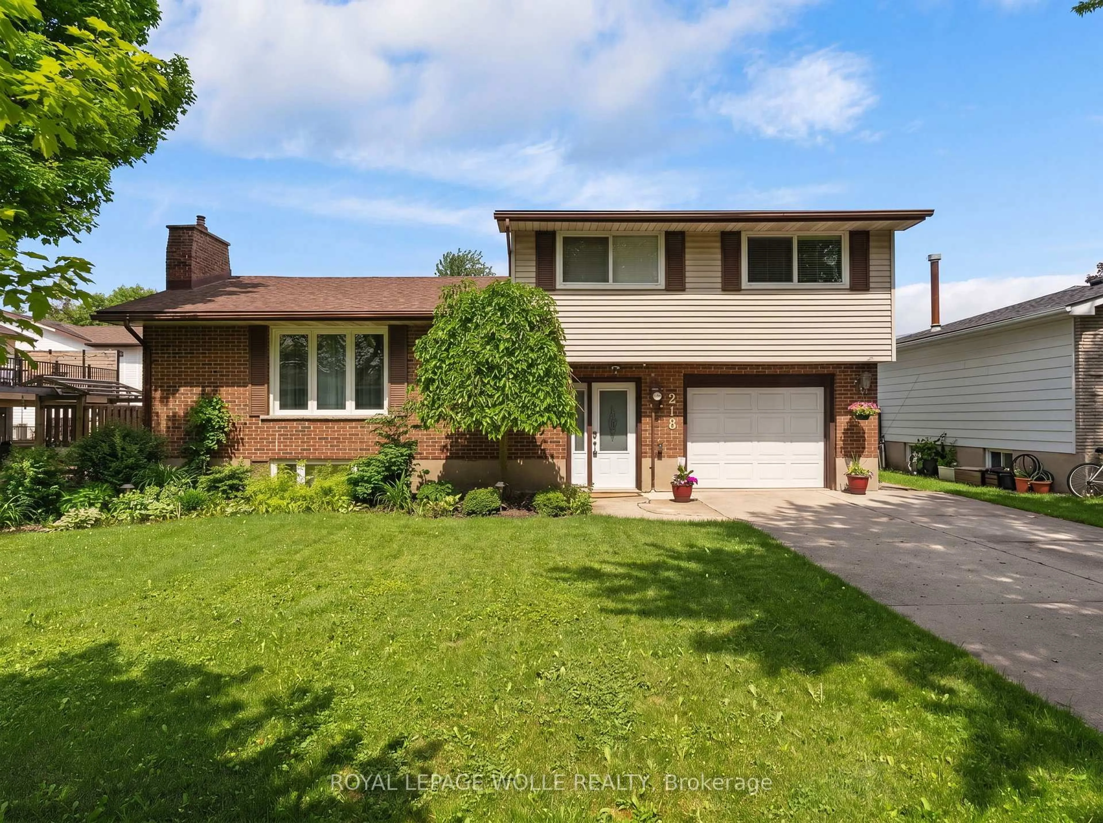 Home with brick exterior material, street for 218 Arris Cres, West Perth Ontario N0K 1N0