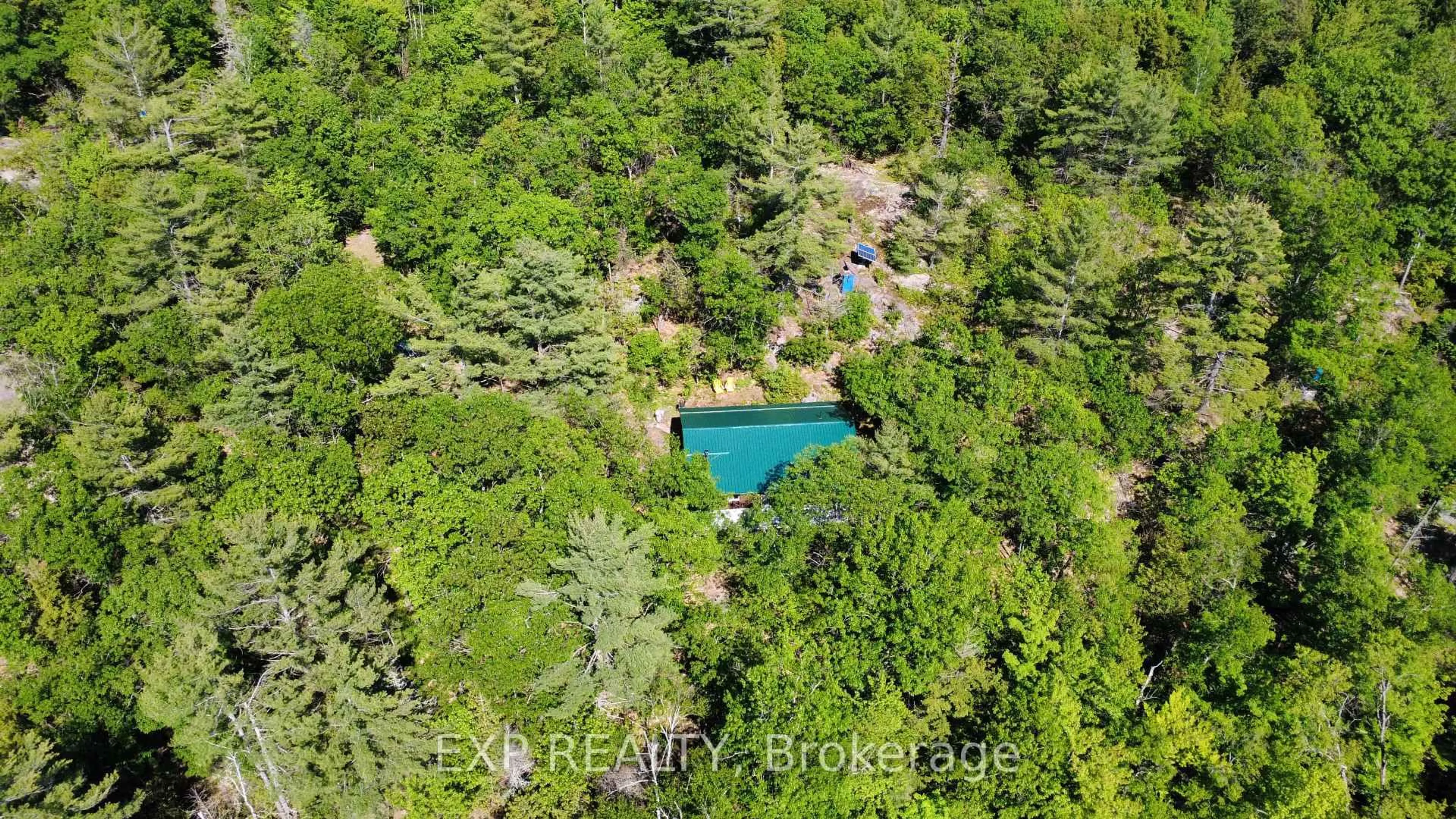 A pic from outside/outdoor area/front of a property/back of a property/a pic from drone, forest/trees view for 0 Betty Crt, Coe Hill Ontario K0L 1P0