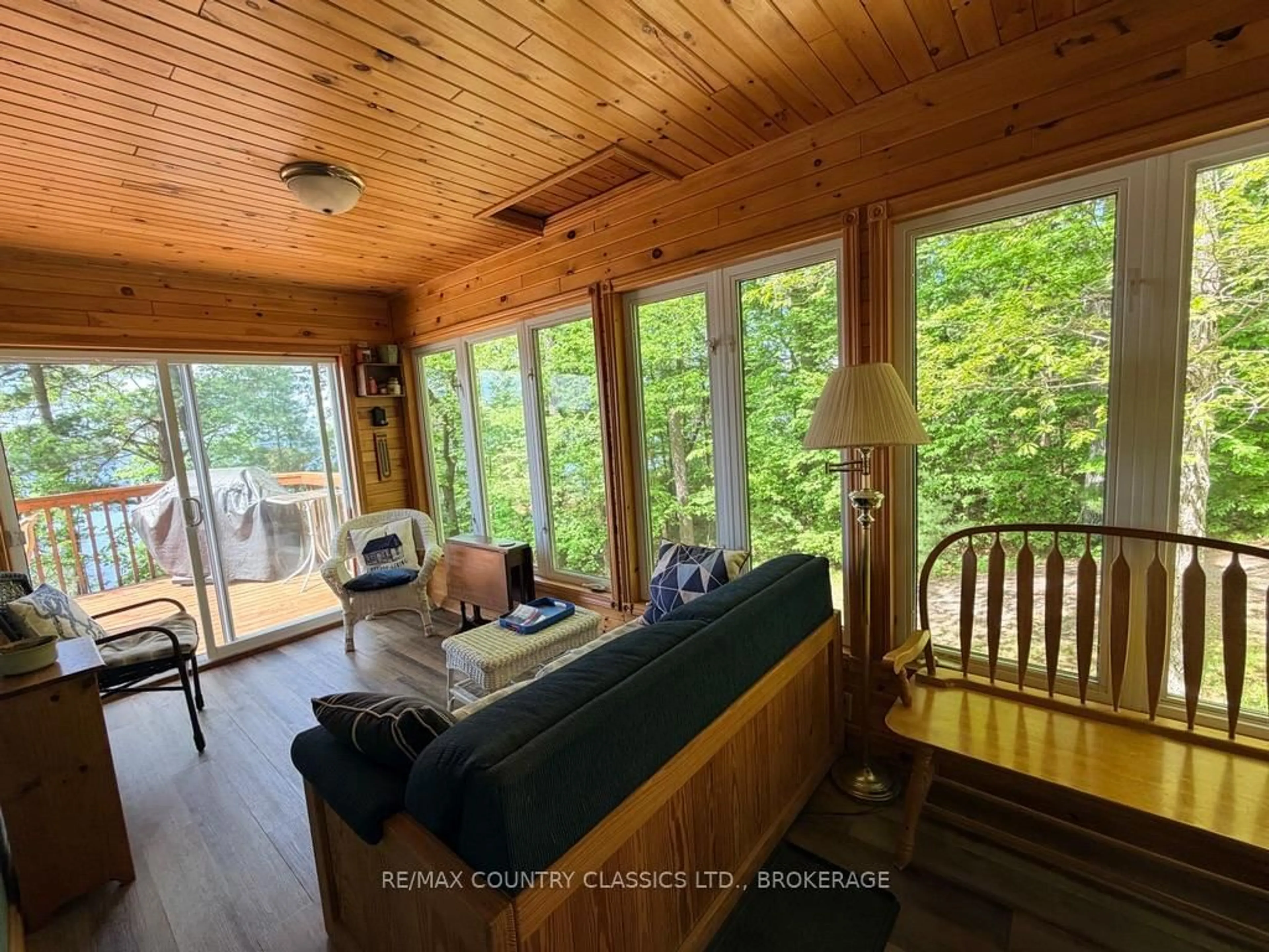 Living room with furniture, unknown for 242B North Shore Rd, Cloyne Ontario K0H 1K0