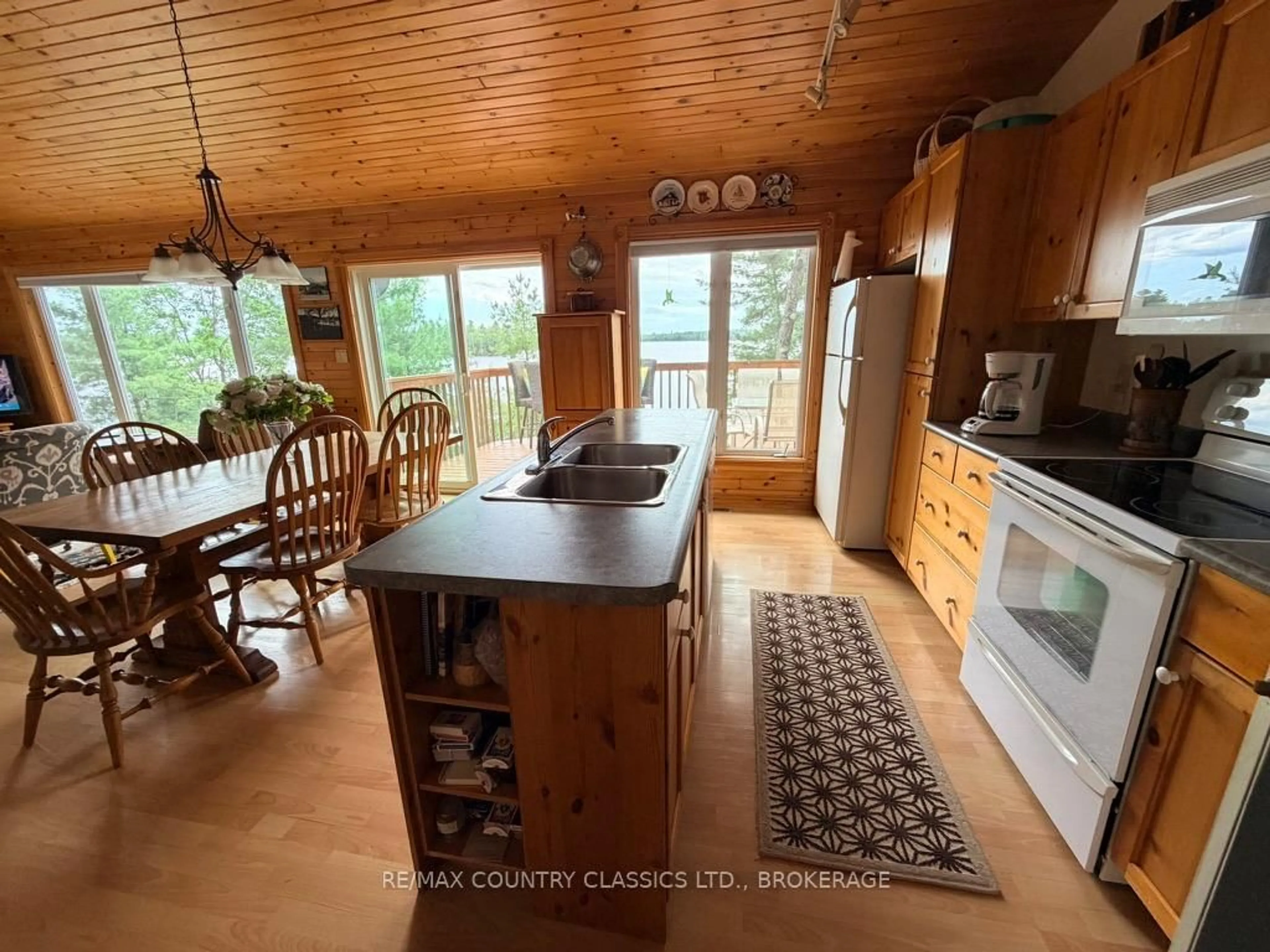 Open concept kitchen, unknown for 242B North Shore Rd, Cloyne Ontario K0H 1K0