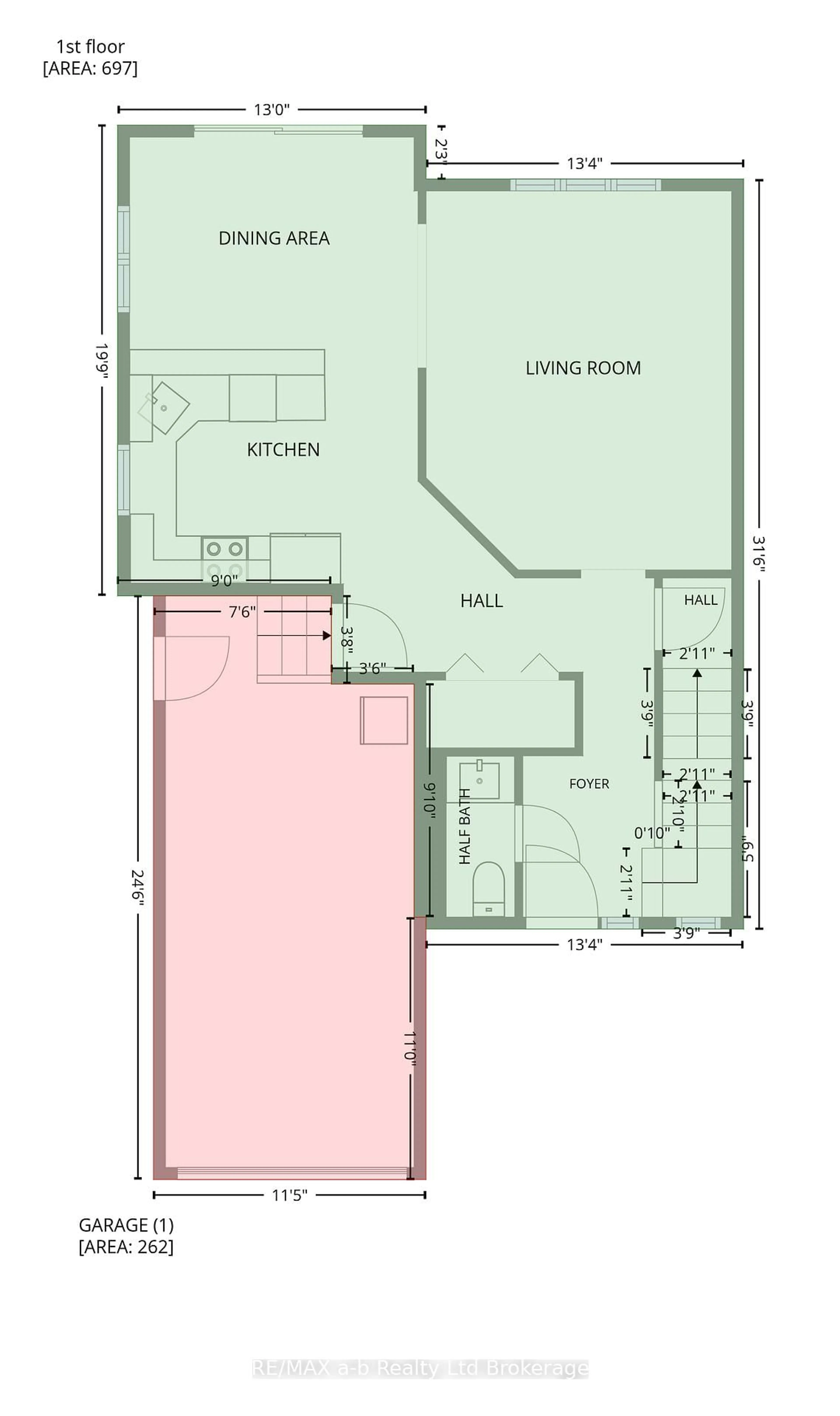 Floor plan for 170 East Park Dr, Woodstock Ontario N4S 3N2