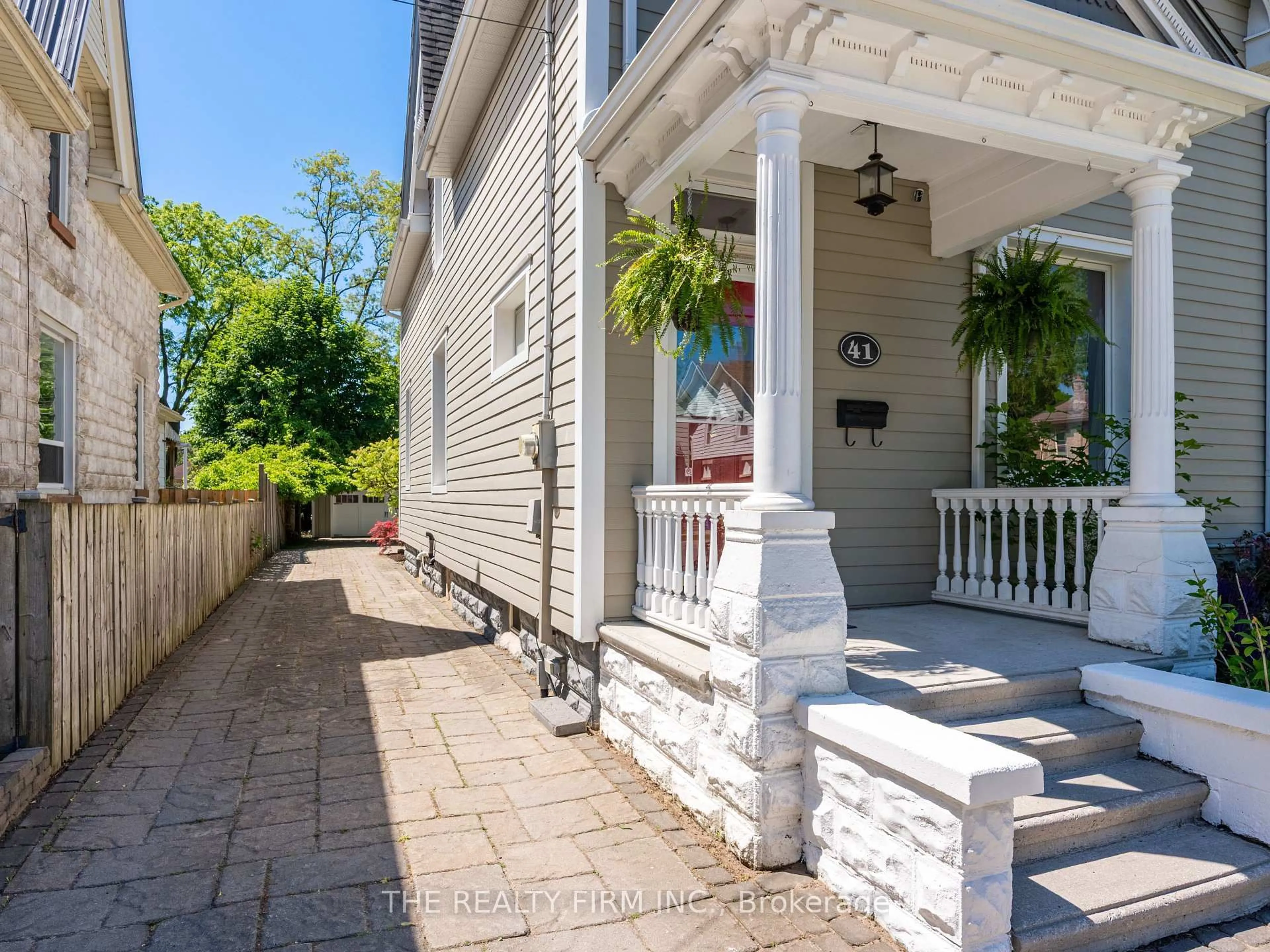 Patio, street for 41 Askin St, London South Ontario N6C 1E5