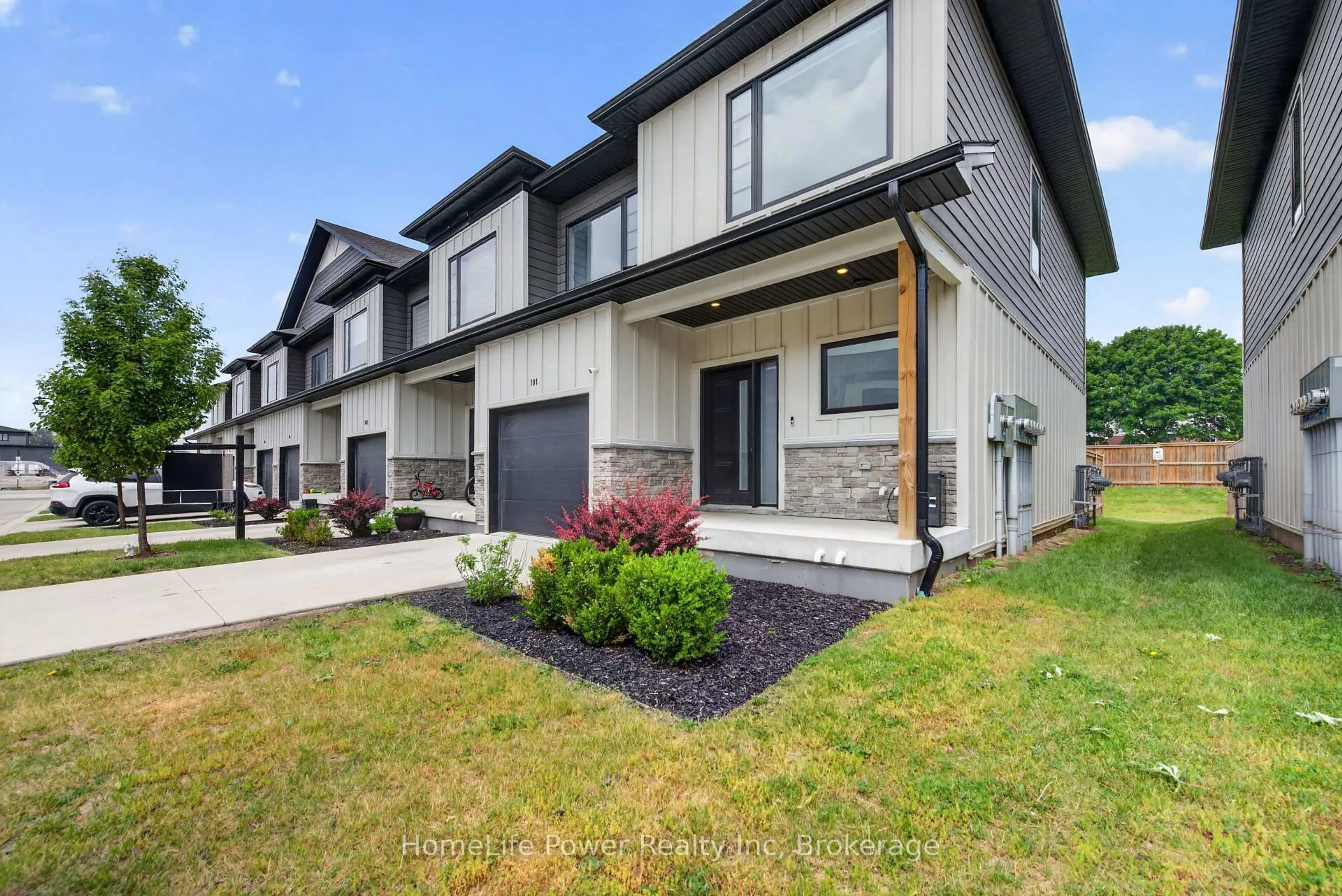 Home with brick exterior material, street for 360 Quarter Town Line #101, Tillsonburg Ontario N4G 0H7