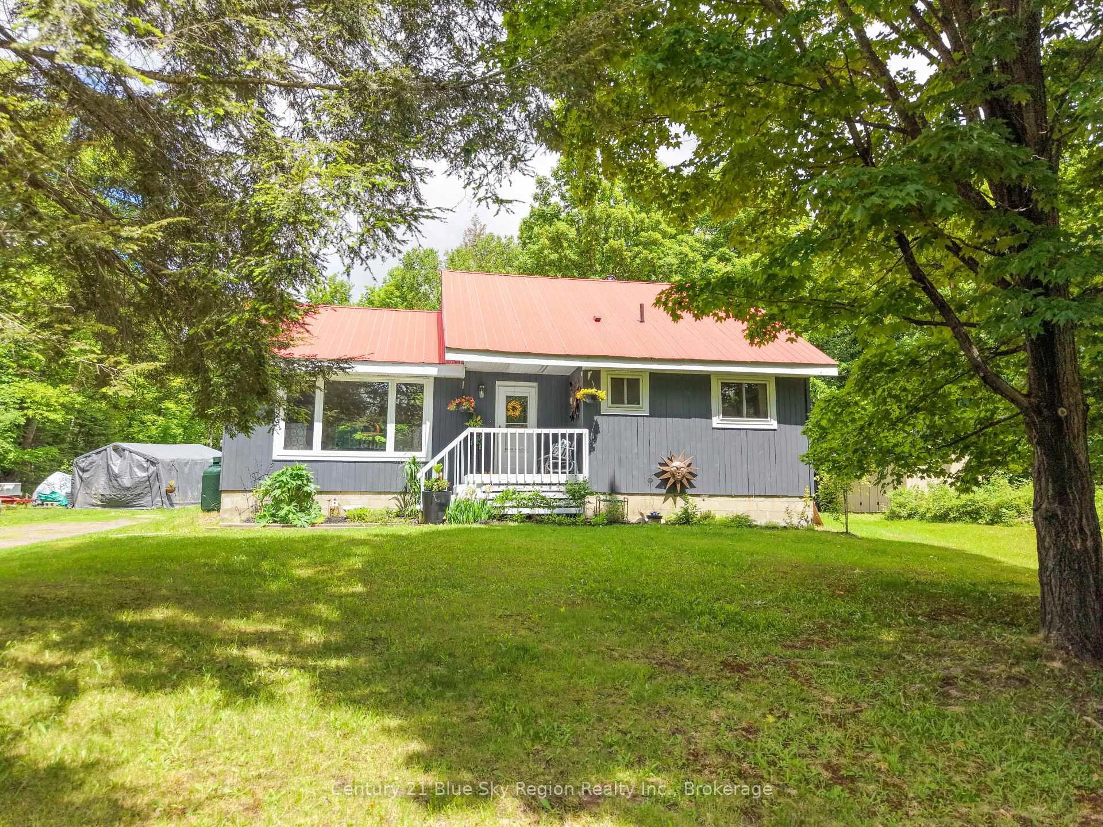 A pic from outside/outdoor area/front of a property/back of a property/a pic from drone, water/lake/river/ocean view for 349 Guillemette Rd, East Ferris Ontario P0H 1K0