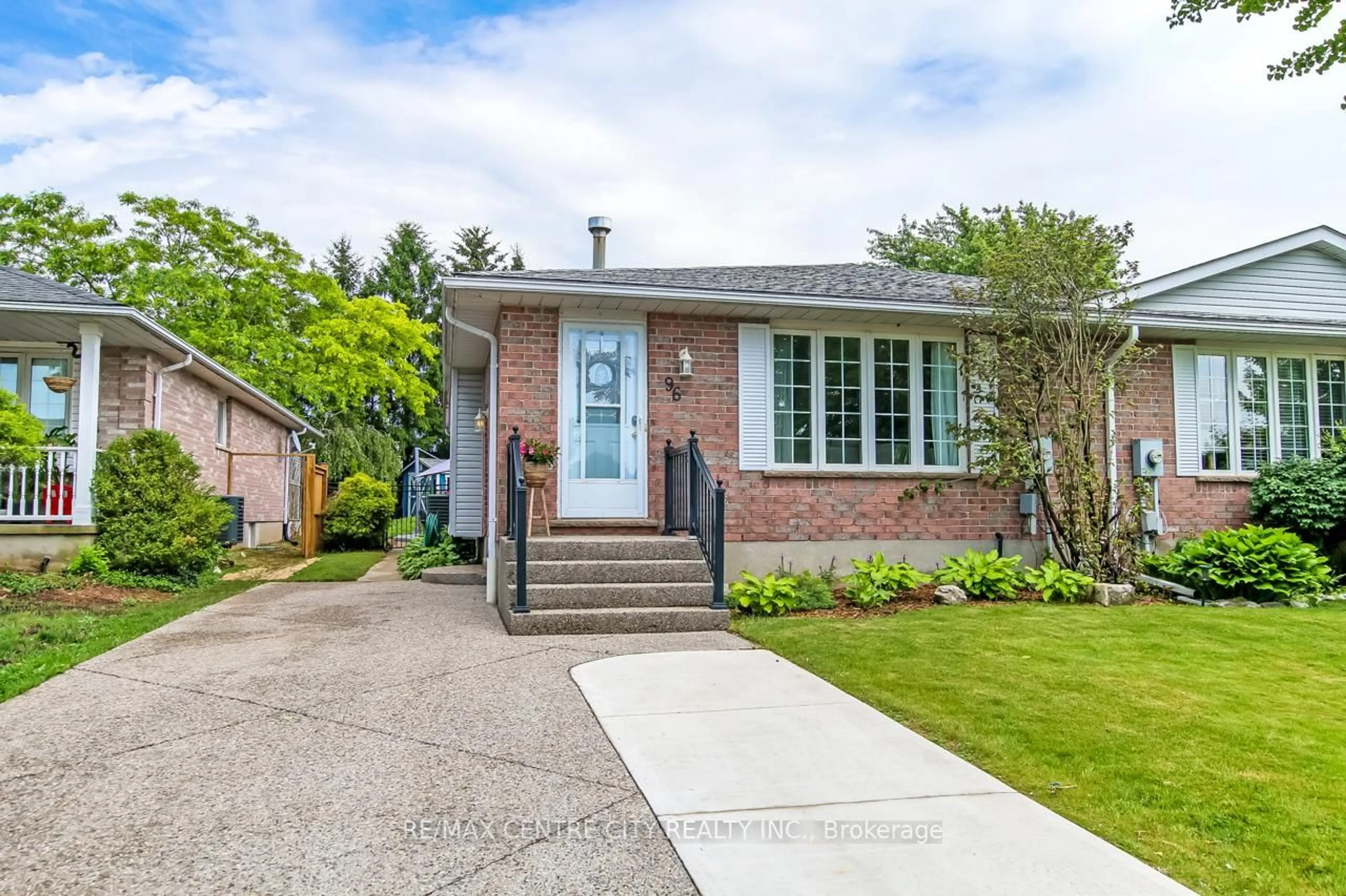 Home with brick exterior material, street for 96 Carrie Cres, St. Thomas Ontario N5R 6C2