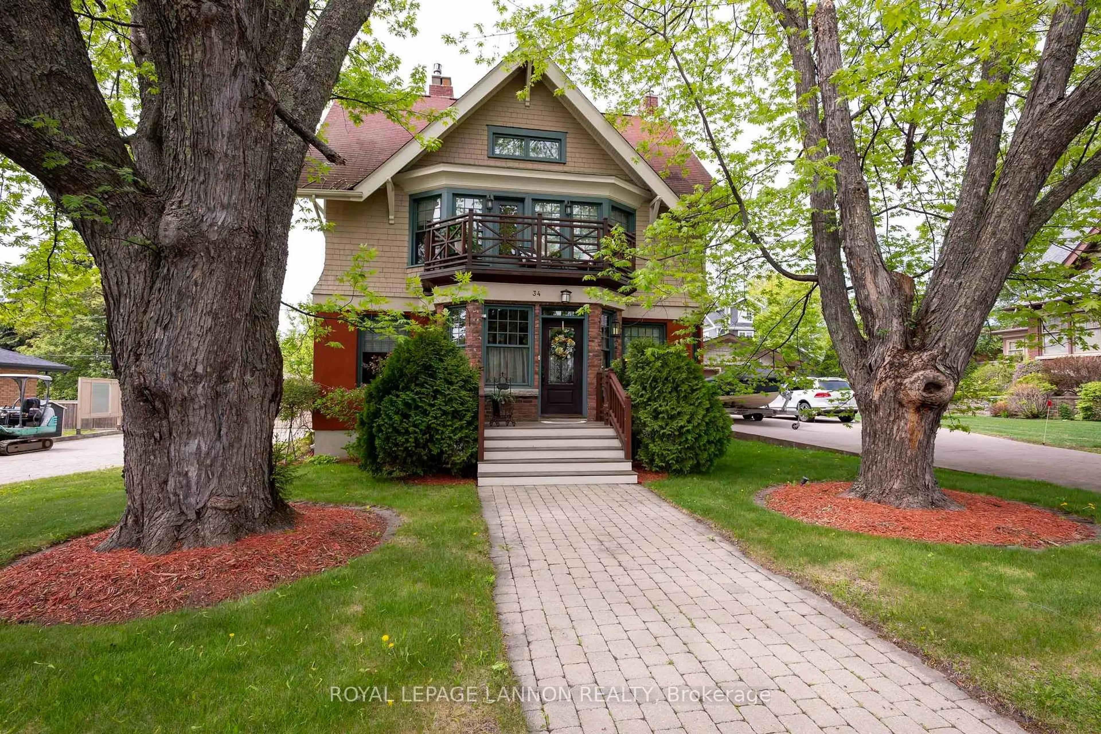 Home with brick exterior material, street for 34 Winnipeg Ave, Thunder Bay Ontario P7B 3P7