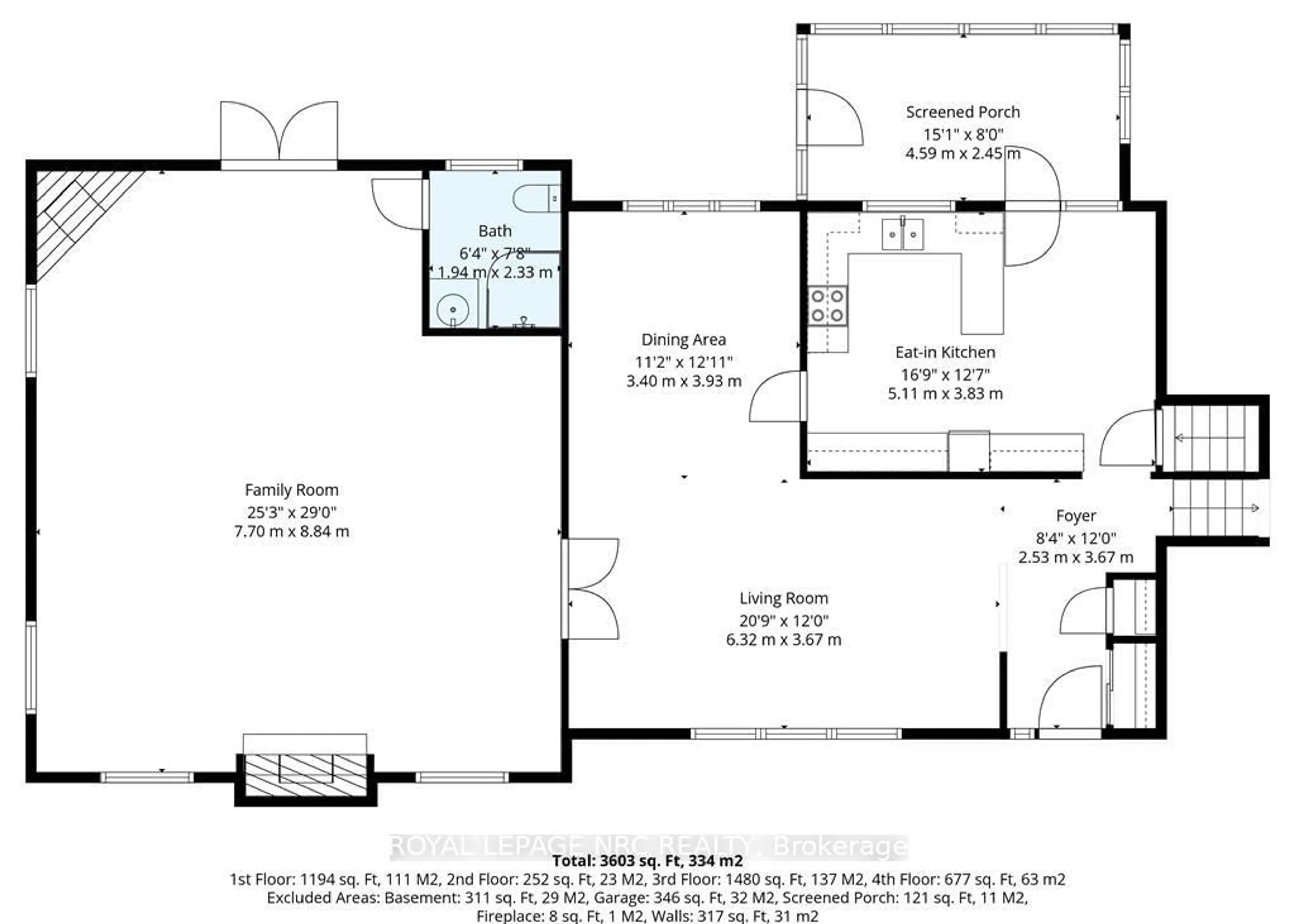 Floor plan for 4521 Twenty First St, Lincoln Ontario L0R 2E0