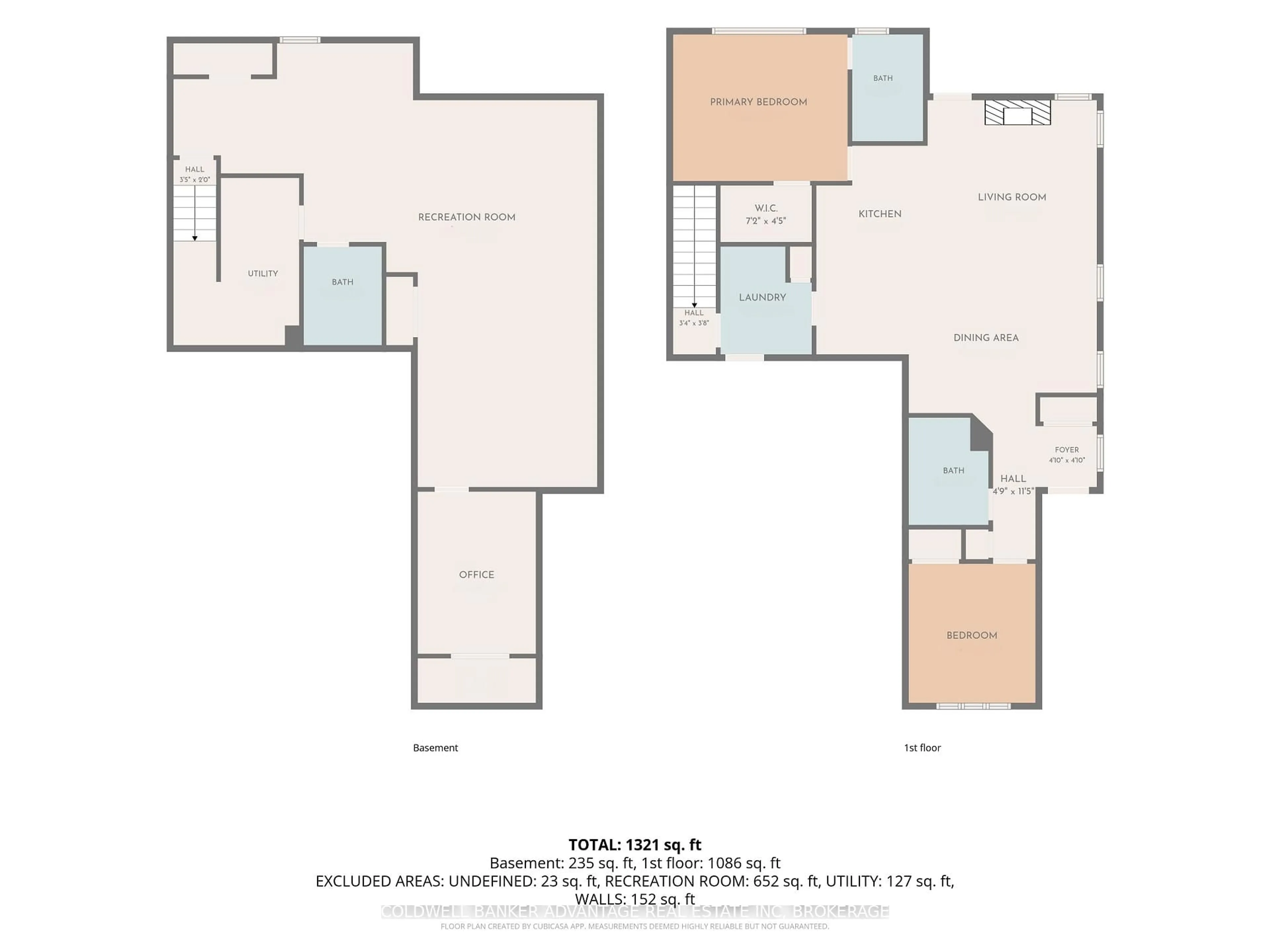 Floor plan for 1 Borden Tr, Welland Ontario L3C 0H1