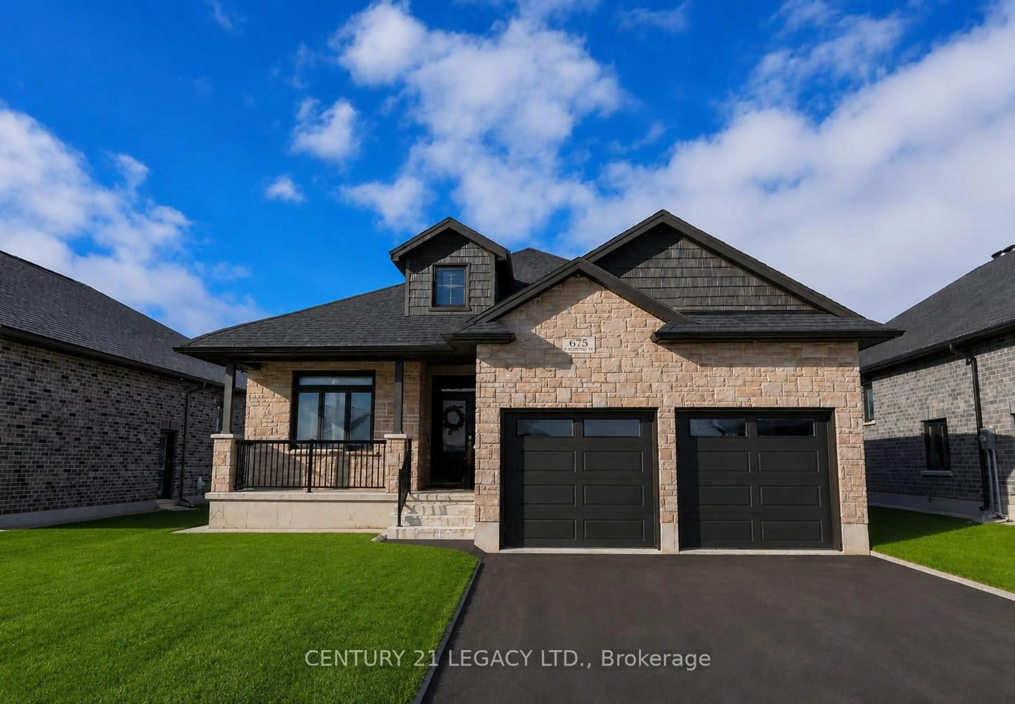 Home with brick exterior material, street for 675 Winchester Ave, North Perth Ontario N4W 0J9