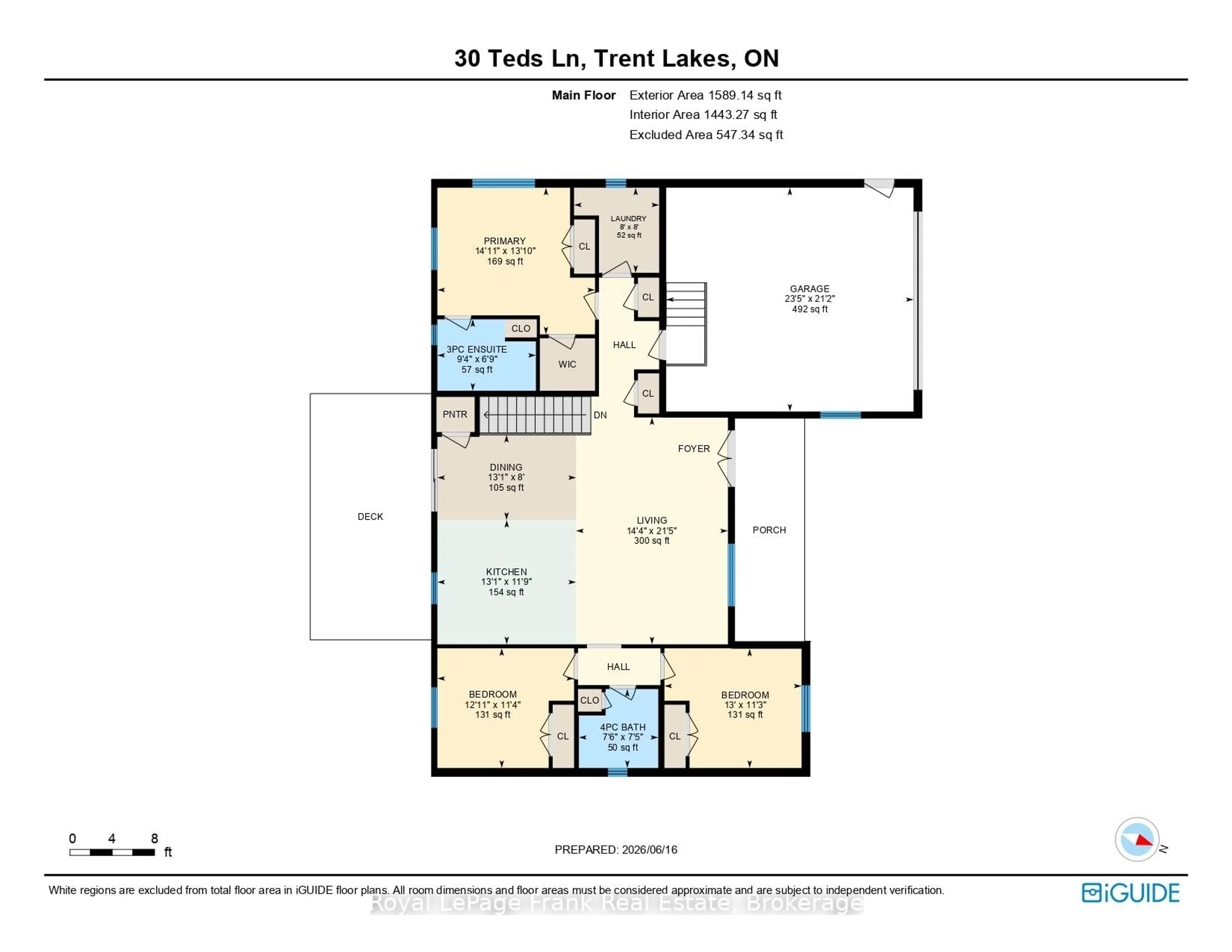 Floor plan for 30 Teds Lane, Trent Lakes Ontario K0L 1J0