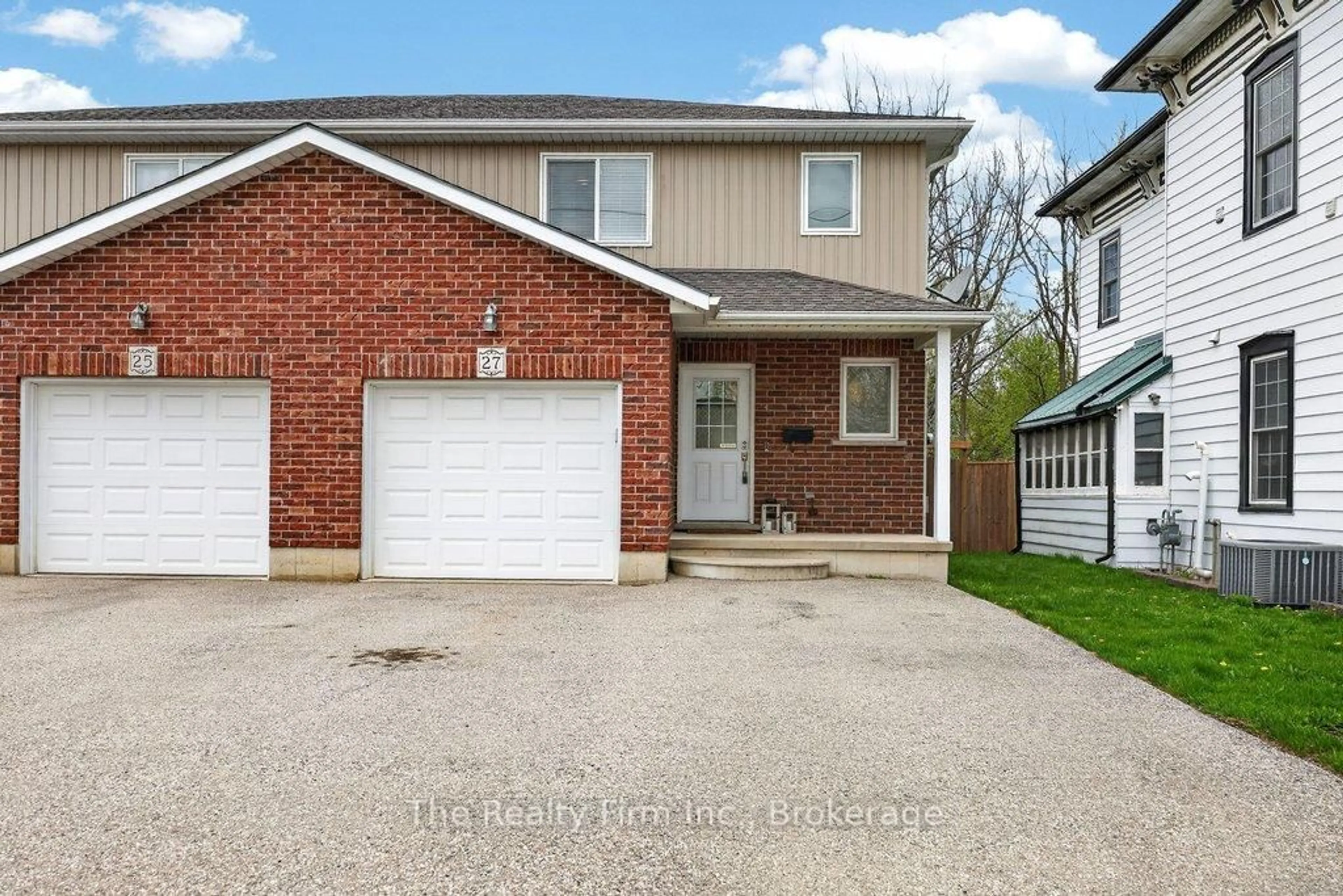 Home with brick exterior material, street for 27 Catherine St, Ingersoll Ontario N5C 1L2