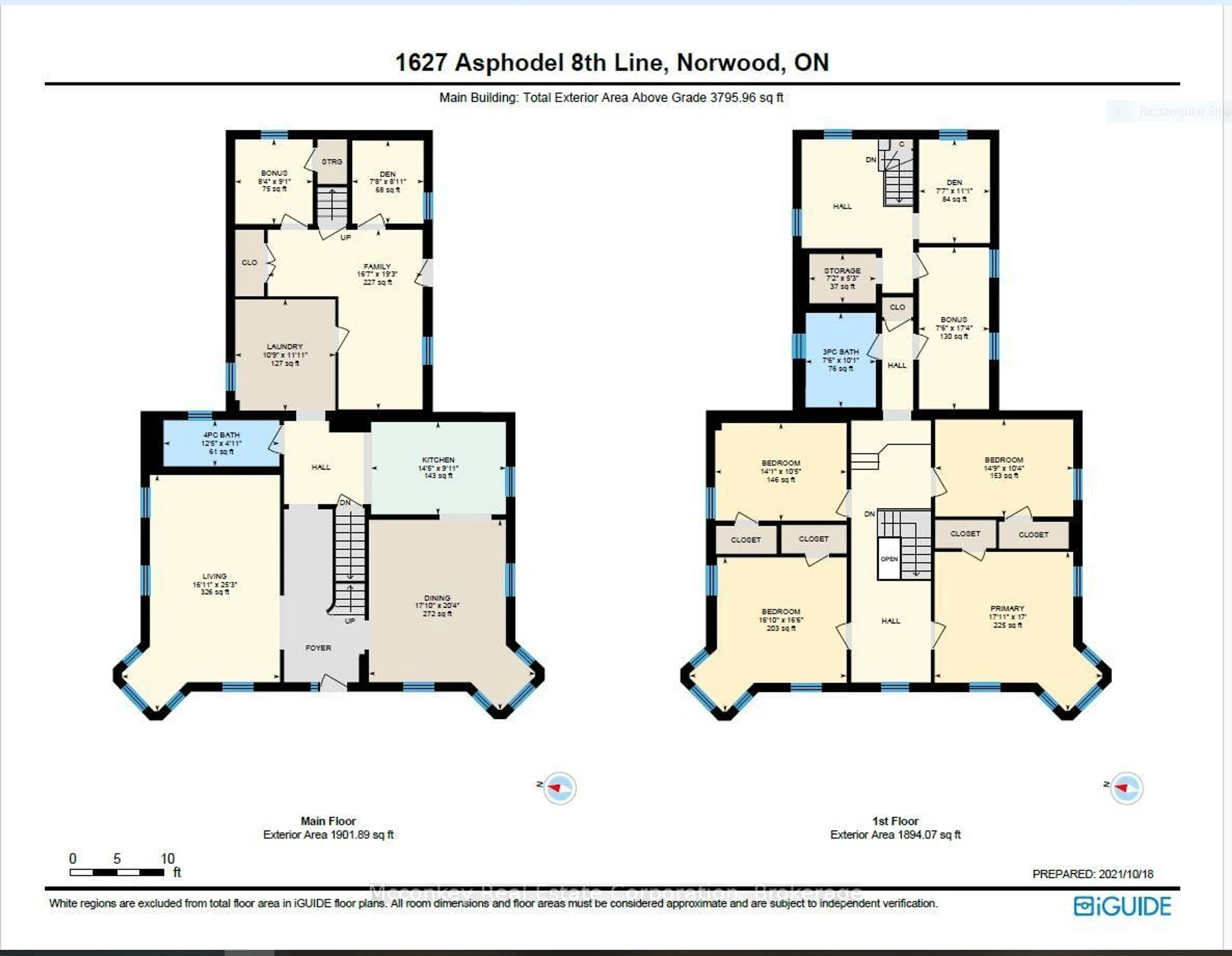 Floor plan for 1627 Asphodel 8th Line, Asphodel-Norwood Ontario K0L 1Y0