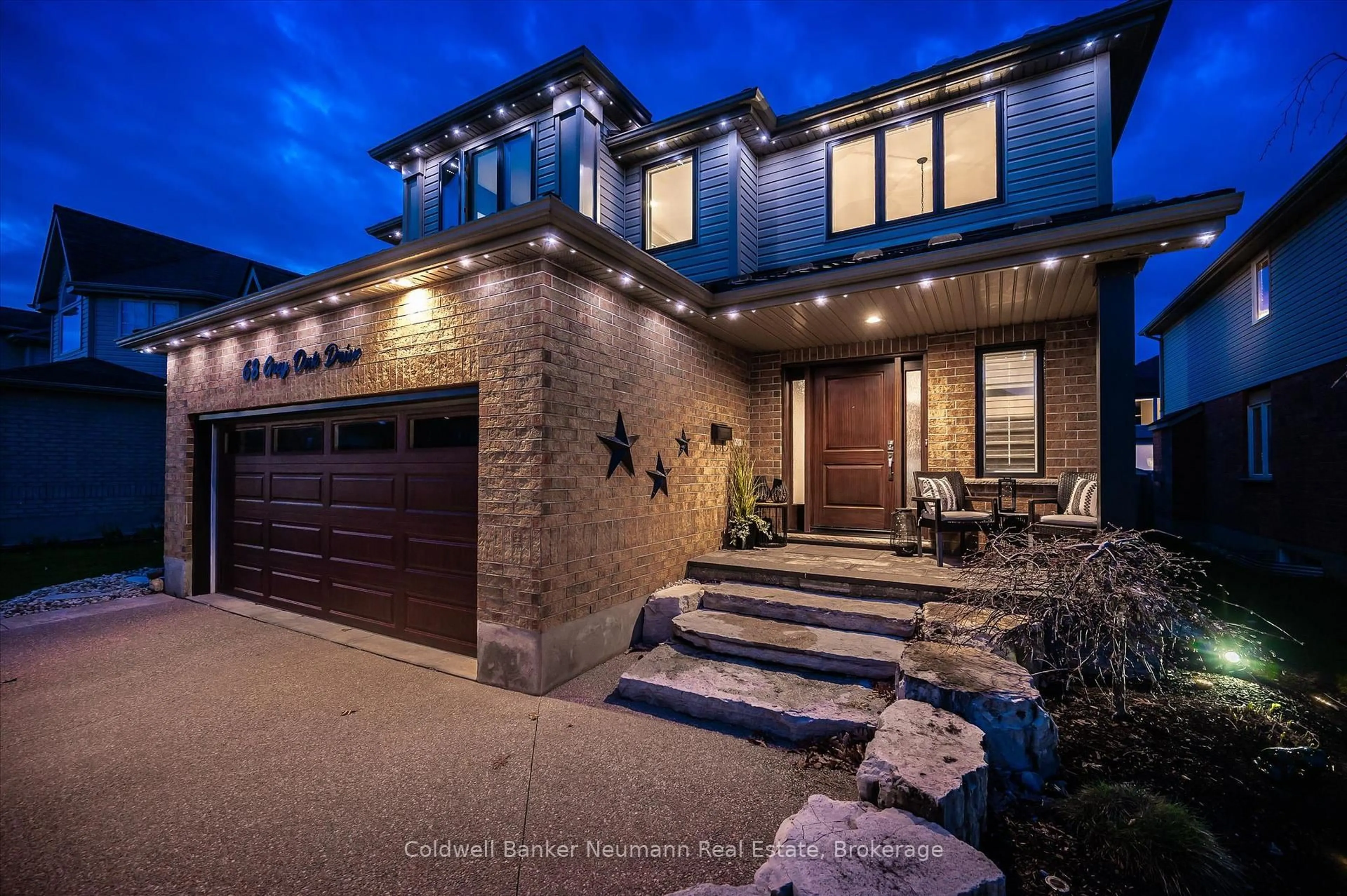 Home with brick exterior material, street for 68 Grey Oak Dr, Guelph Ontario N1L 1R2