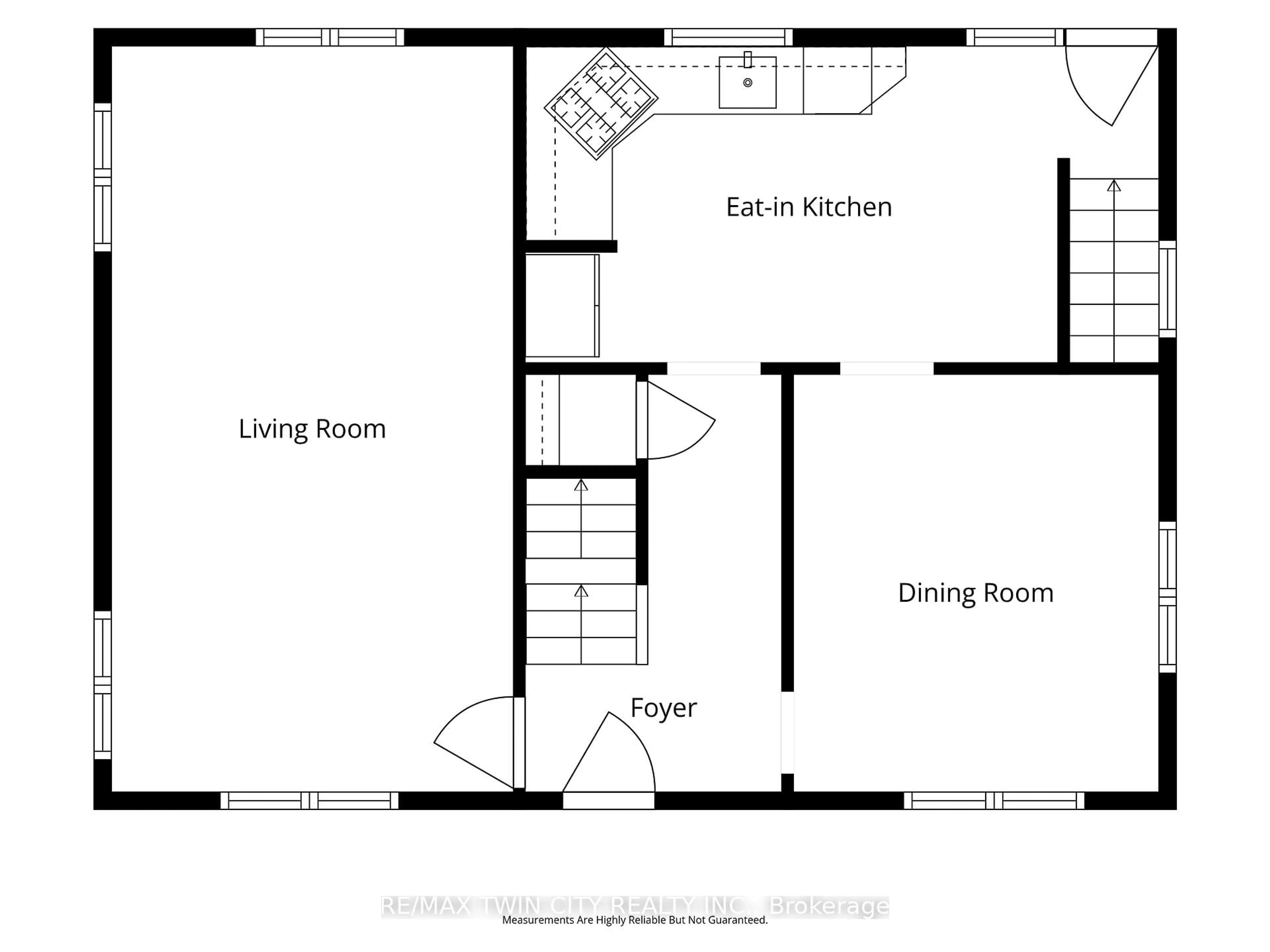 Floor plan for 405 Wellington St, Woodstock Ontario N4S 6S8