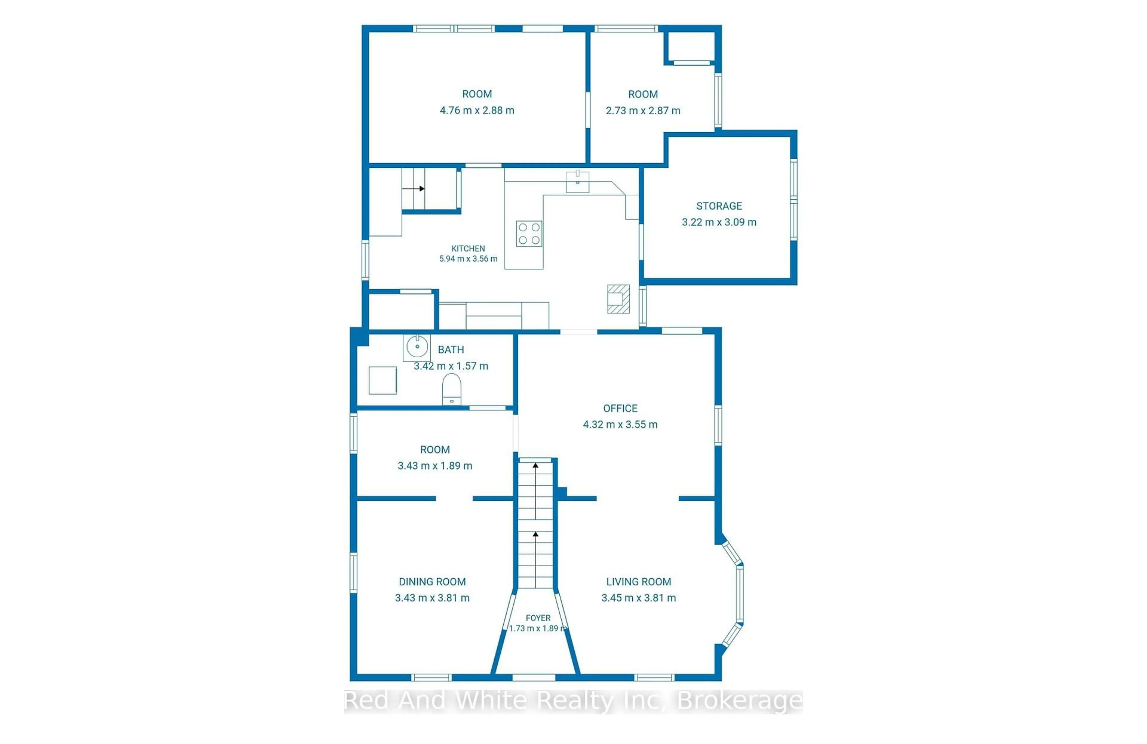 Floor plan for 4 Dunke St, Woolwich Ontario N3B 1Y4