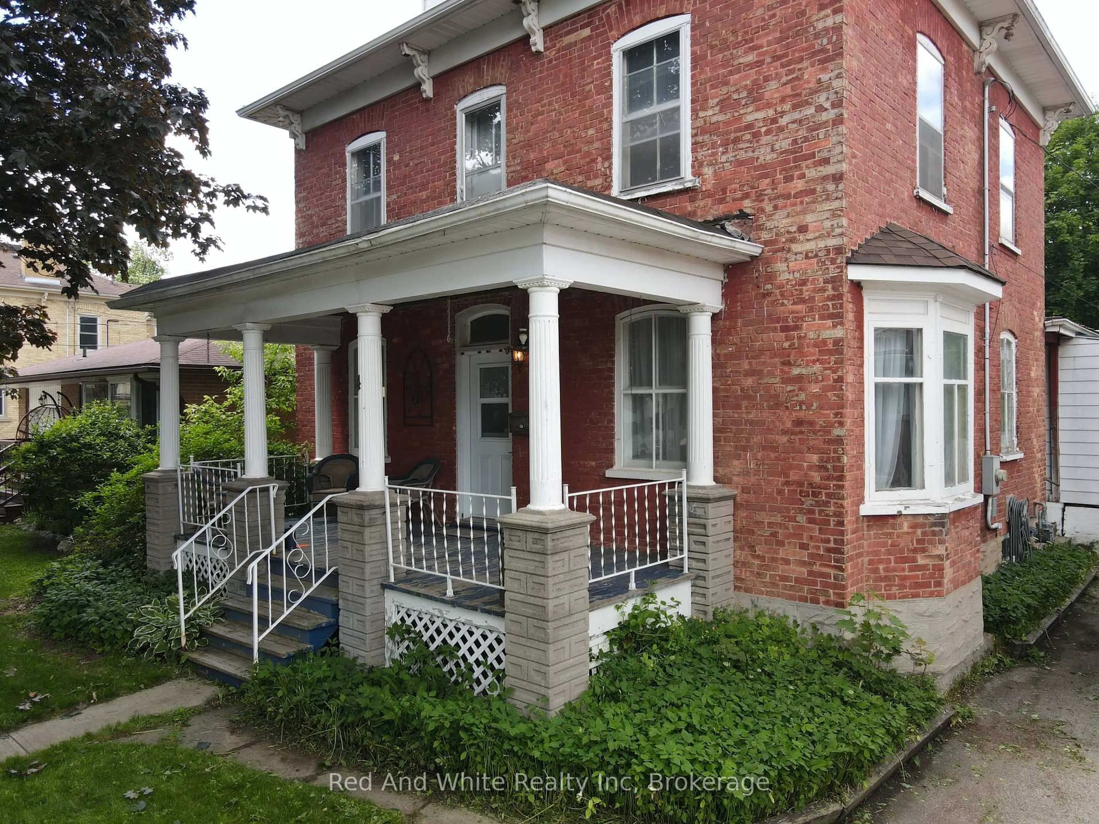 Home with brick exterior material, street for 4 Dunke St, Woolwich Ontario N3B 1Y4